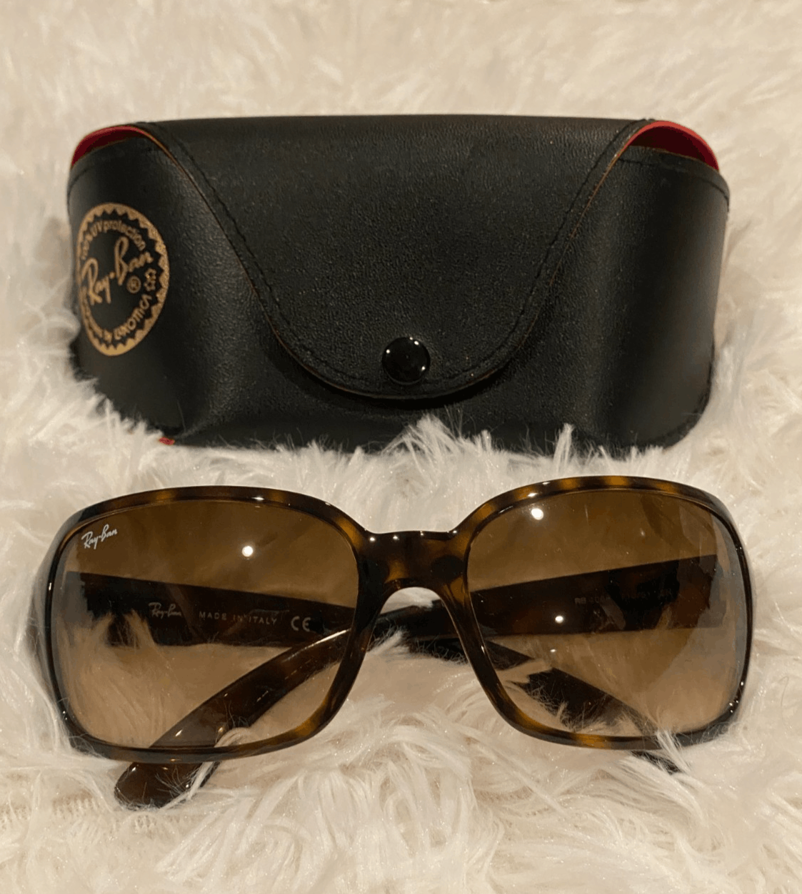 RayBan Ray Ban RB 4068 710/51 2N Brown Tortoise Gradient Sunglasse Size ONE SIZE - 1 Thumbnail