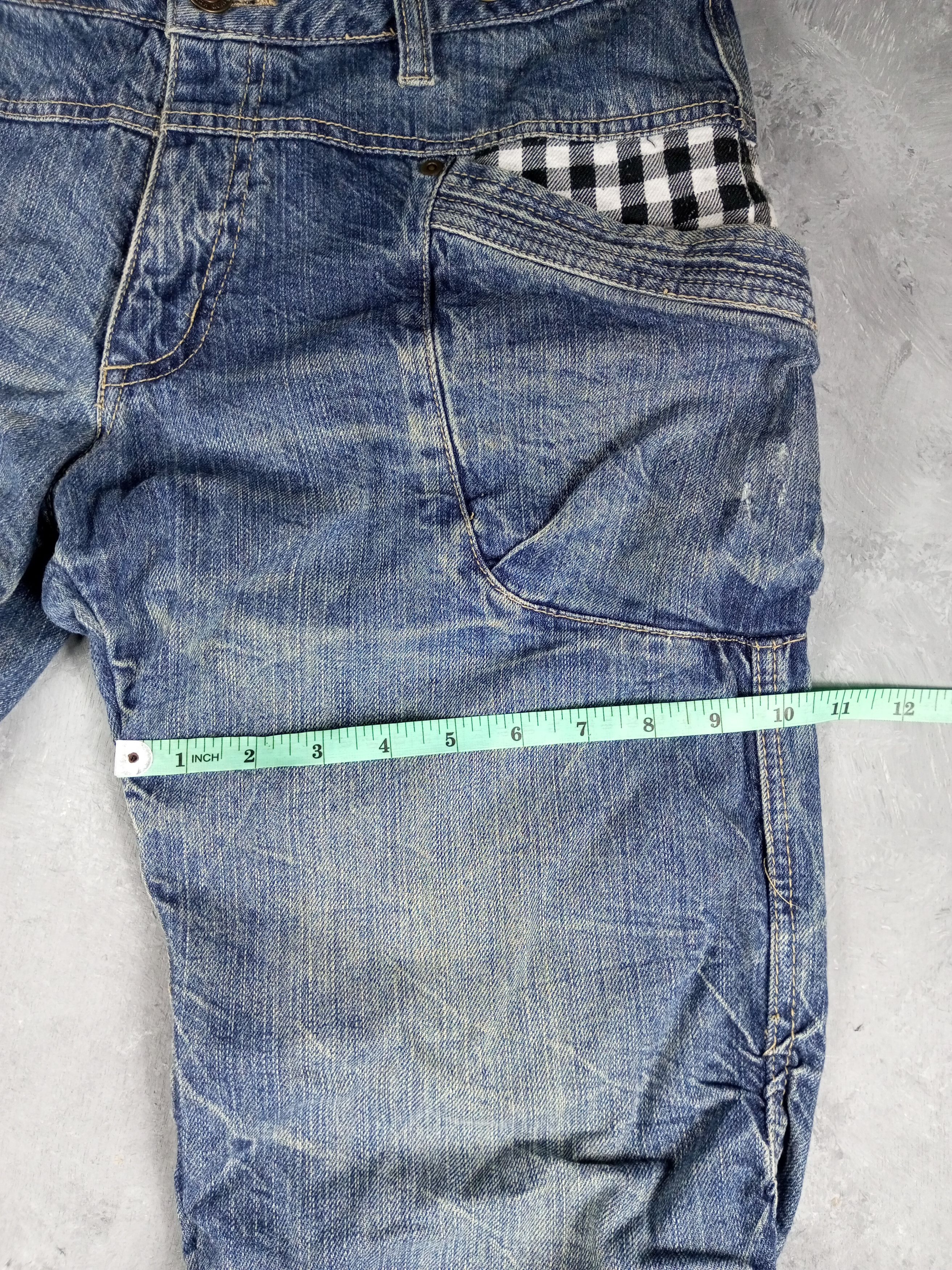 Japanese Brand undefined japanese brand jeans pant Size US 32 / EU 48 - 6 Thumbnail