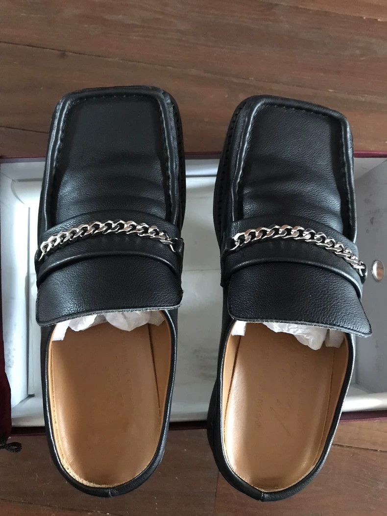 Martine Rose Martine Rose Chain semi dragging square toe shoes Size US 7.5 / IT 37.5 - 4 Thumbnail