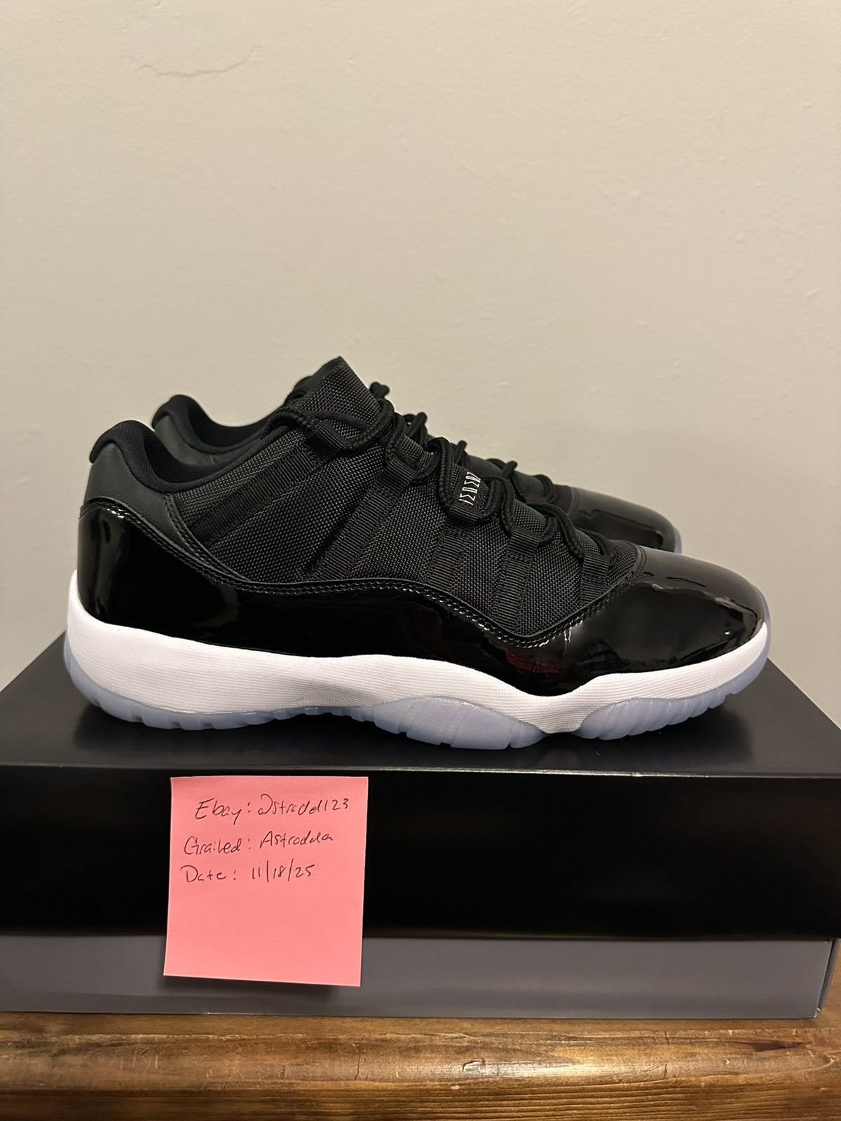 Air Jordan 11 Retro Low Space Jam 2024 size 13