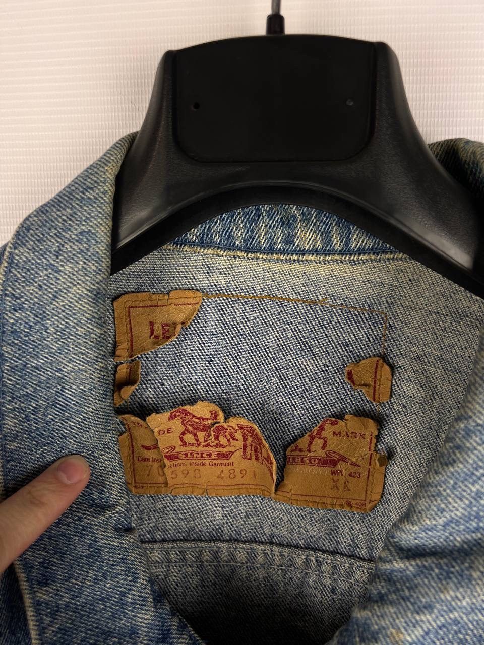 Levi's Levi’s 70598 4891 vintage denim jacket size XL Size US XL / EU 56 / 4 - 11 Thumbnail