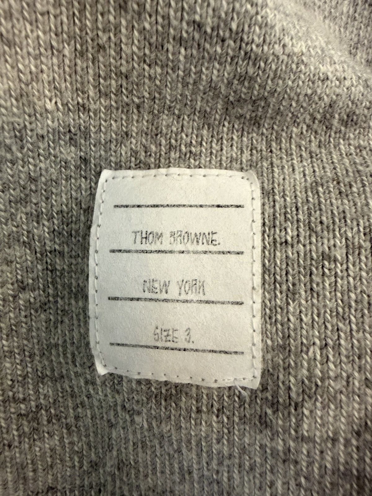Thom Browne Distressed made in Japan polo. Size US L / EU 52-54 / 3 - 3 Thumbnail