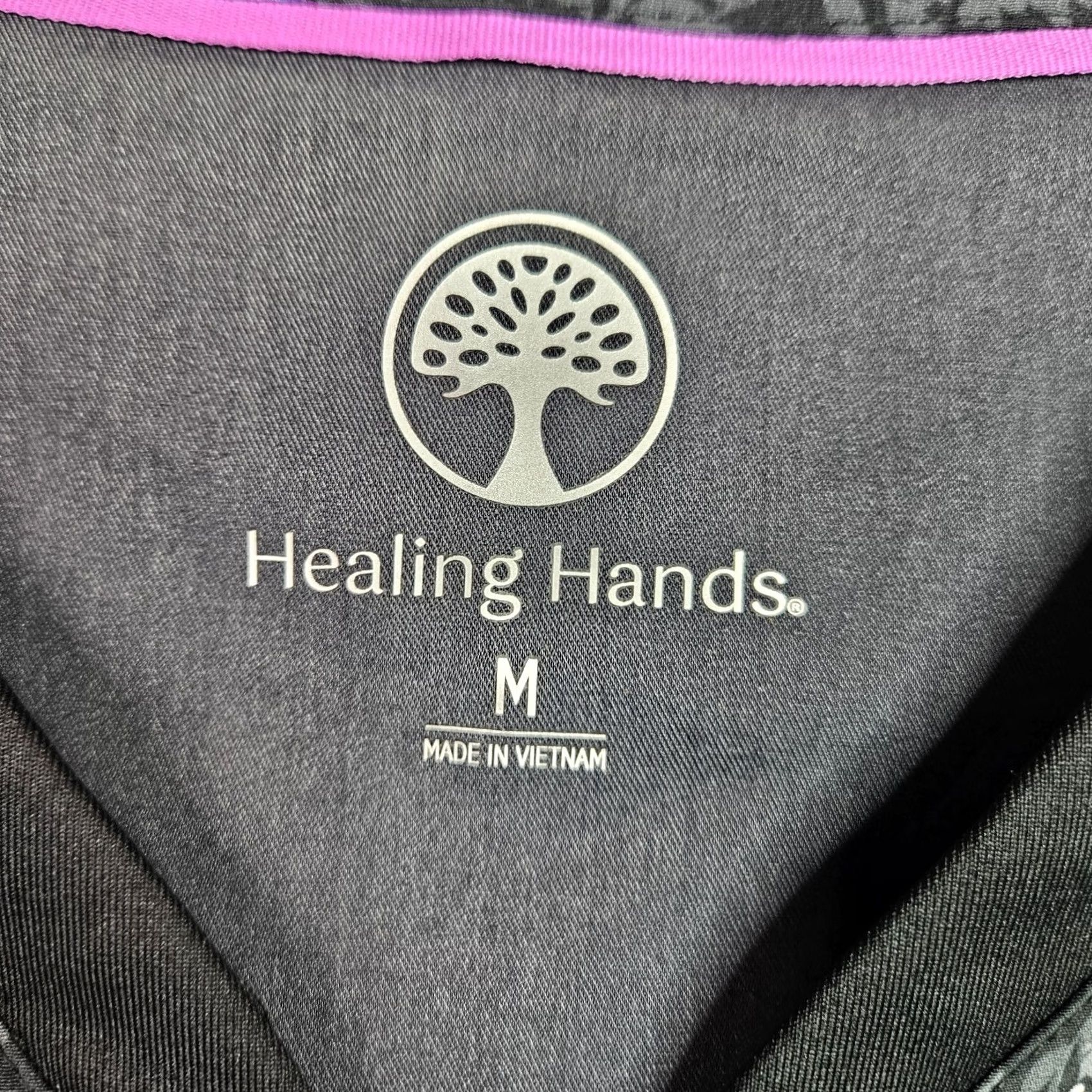 Vintage Healing Hands Y-neck Yoga Zip Wichket Moon Top Size M Women Black NEW Size US M / EU 48-50 / 2 - 7 Thumbnail