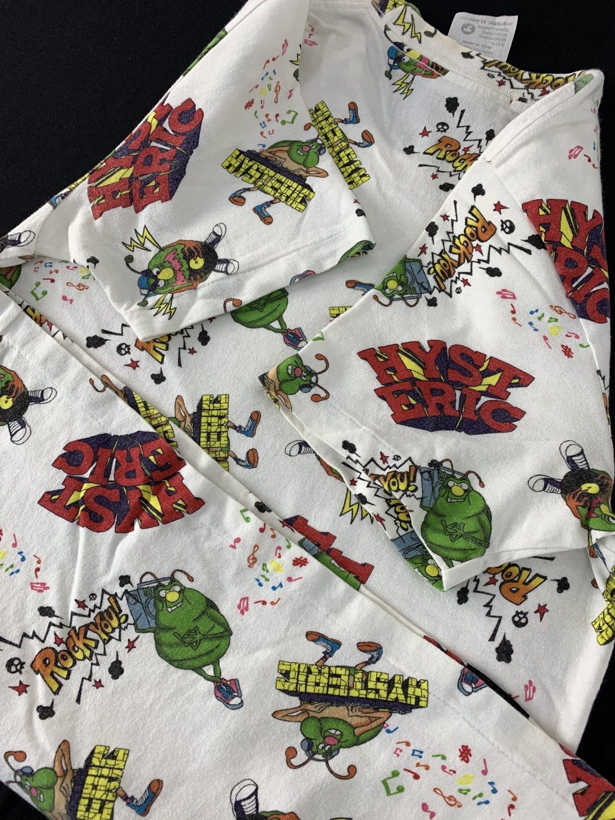 Hysteric Glamour Hysteric Glamour Bugs Rock You Ovp Printed Tee Size US S / EU 44-46 / 1 - 8 Thumbnail