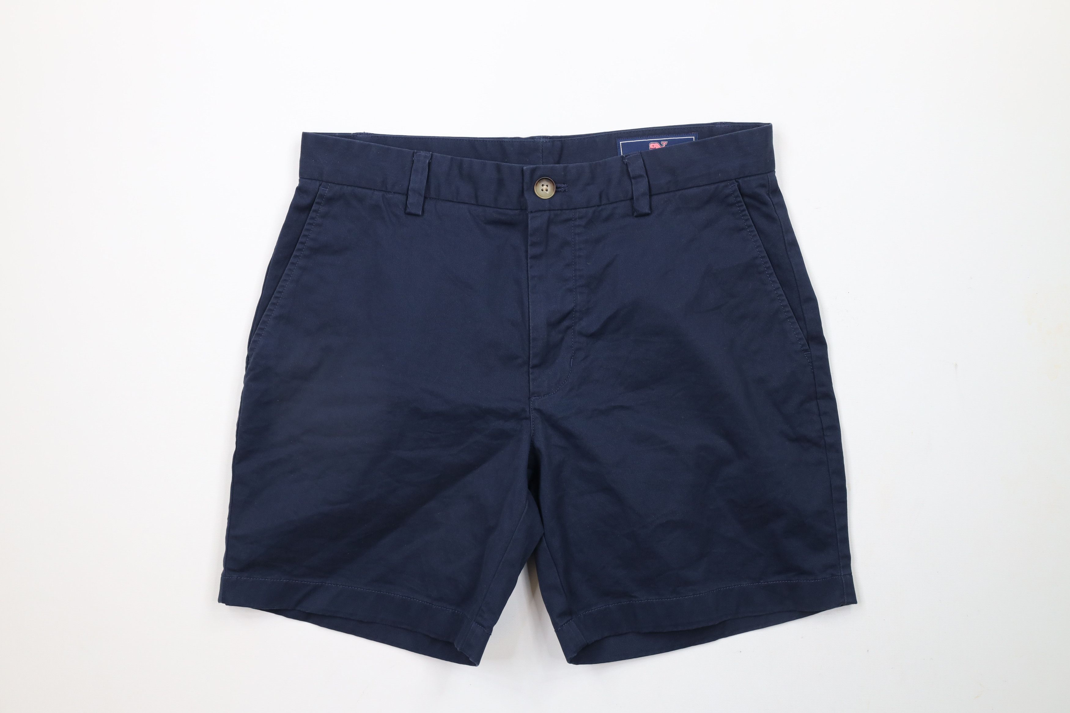 Vineyard Vines × Vintage Vineyard Vines Spell Above Knee Breaker Chino Shorts Blue Size US 30 / EU 46 - 1 Thumbnail