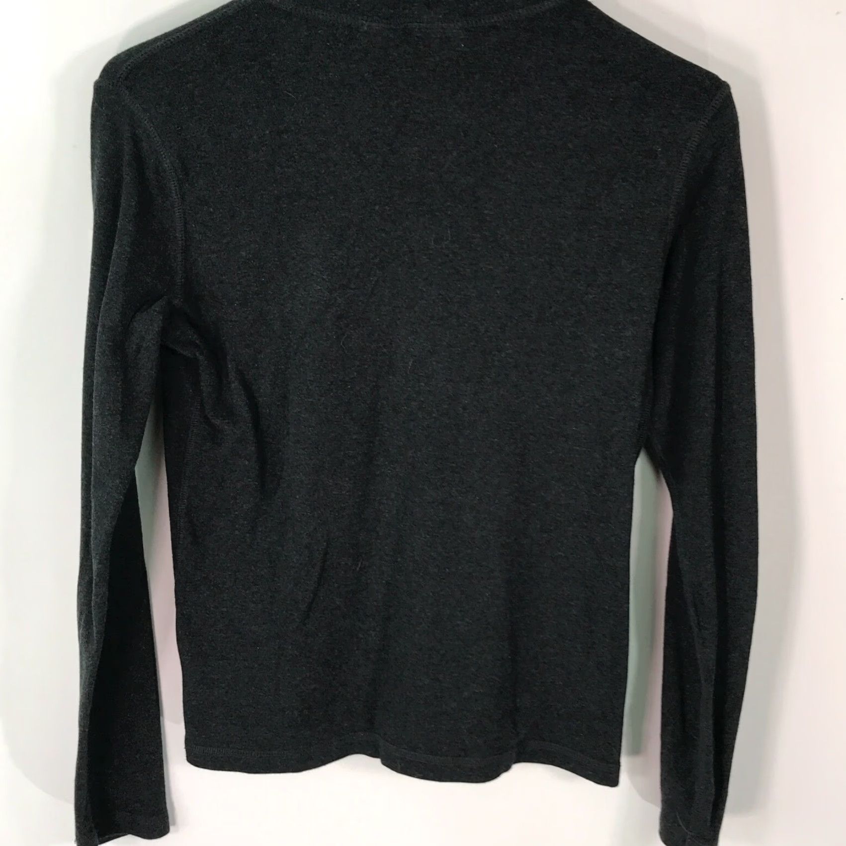 Eddie Bauer Eddie Bauer Womens Cowl Neck Long Sleeve Pullover Dark Gray Sweater XS Size XS / US 0-2 / IT 36-38 - 2 Thumbnail