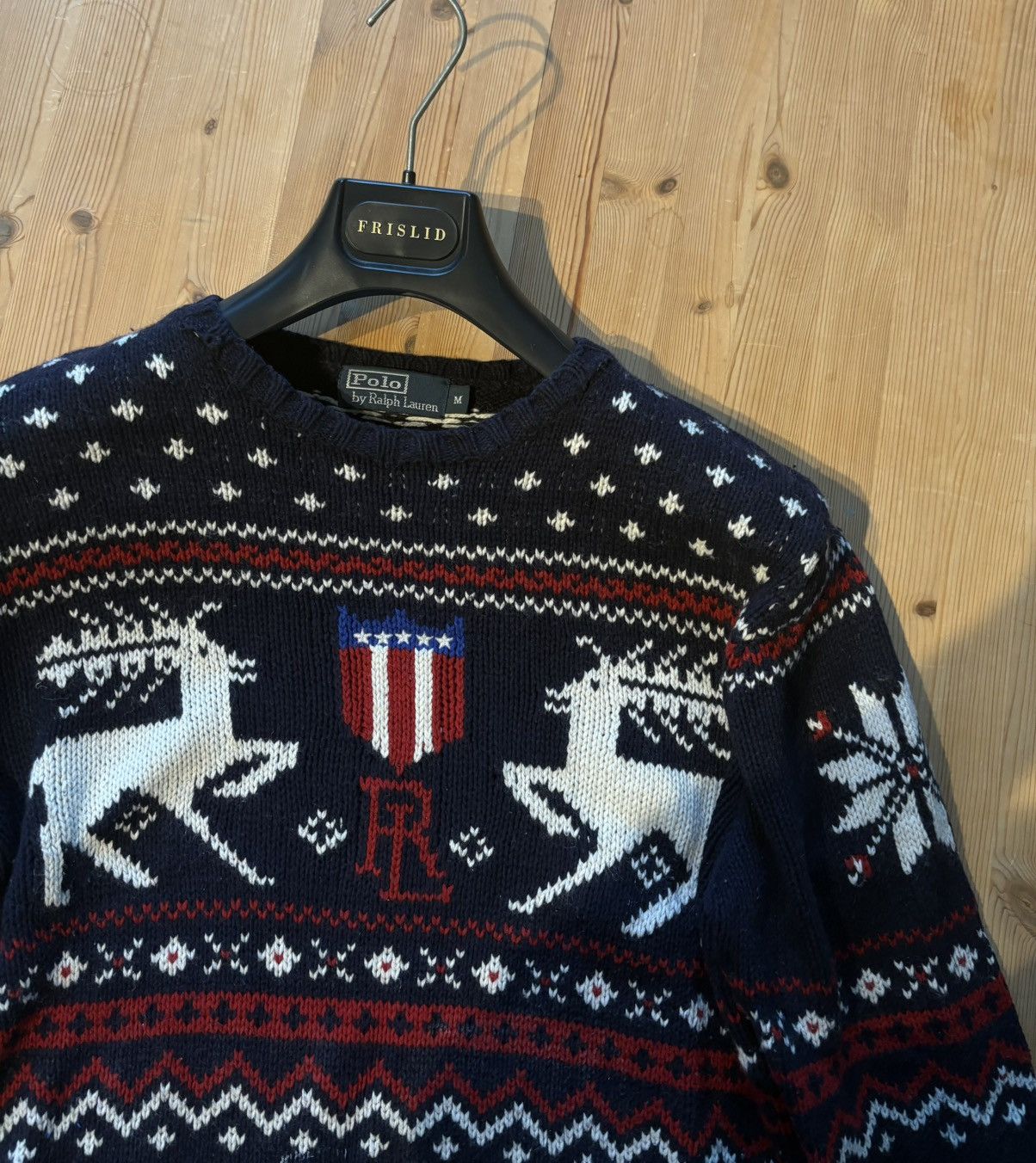 Polo Ralph Lauren Polo Ralph Lauren Reindeer Sweater Size US M / EU 48-50 / 2 - 8 Thumbnail