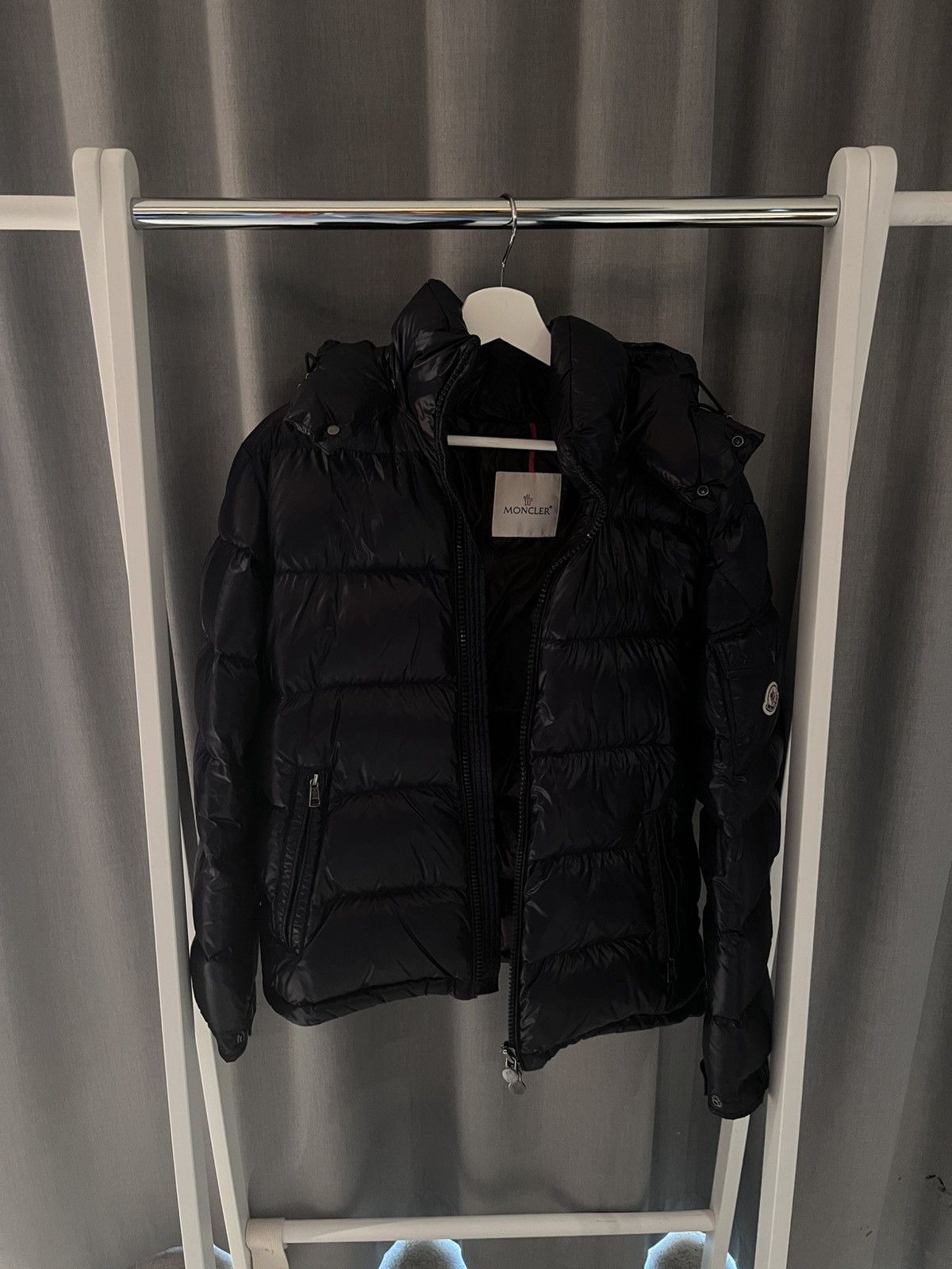 Moncler Moncler Maya Navy Blue Size 3 Size US L / EU 52-54 / 3 - 1 Thumbnail