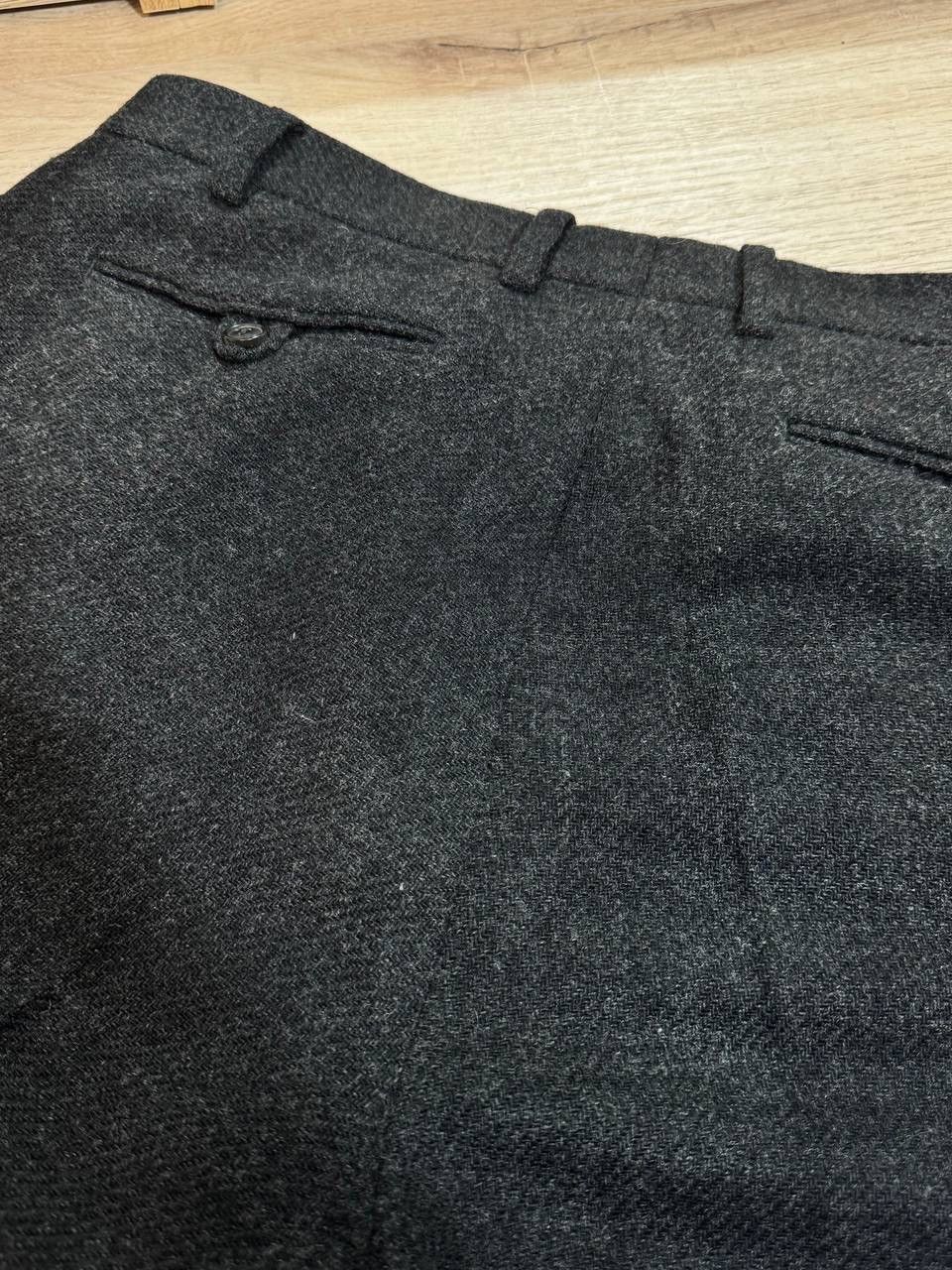 Our Legacy Our Legacy AW14 Chino 22 In Dark Grey Shetland Wool Pants Size US 34 / EU 50 - 8 Thumbnail