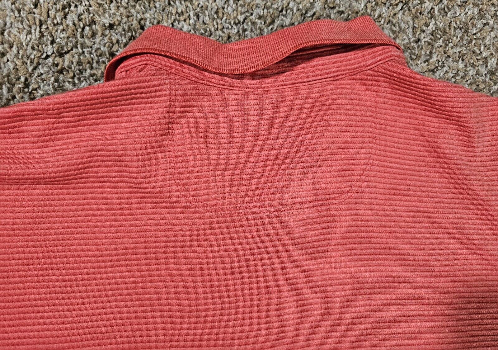 Designer Jamaica Jaxx Men’s XL Short Sleeve Salmon Modal Polo Shirt Size US XL / EU 56 / 4 - 9 Thumbnail