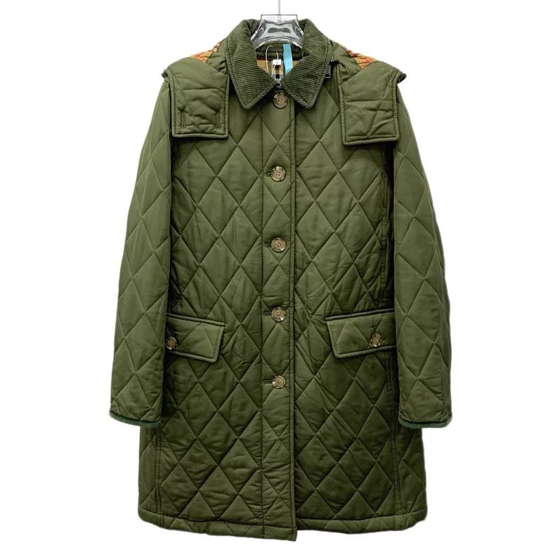 Burberry Burberry Quilted Detachable Hood Coat Size US S / EU 44-46 / 1 - 1 Thumbnail