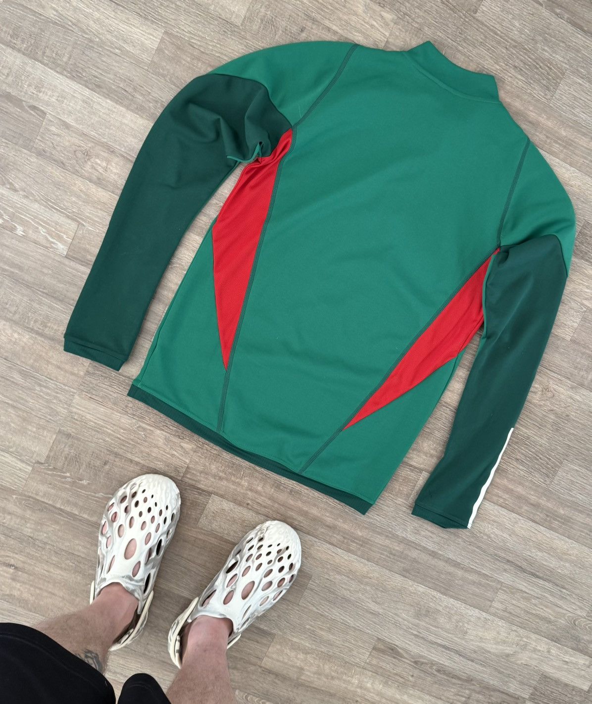 Vintage Adidas Y2K Mexico National Track Soccer Blokecore Jacket Size US S / EU 44-46 / 1 - 14 Thumbnail