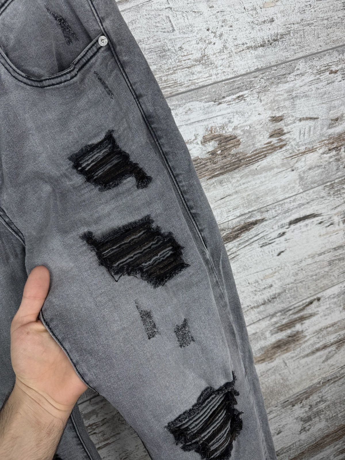 Japanese Brand × True Religion × Vintage Mens Vintage True Religion rocco jeans relaxed skinny denim Size US 32 / EU 48 - 9 Thumbnail
