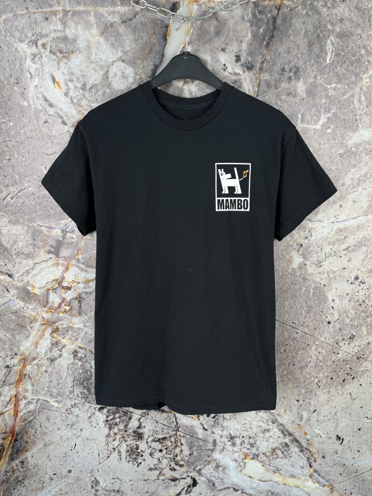 Mambo Men’s Mambo Graphics Dog Logo T-Shirt Black Size Medium Size US M / EU 48-50 / 2 - 2 Thumbnail