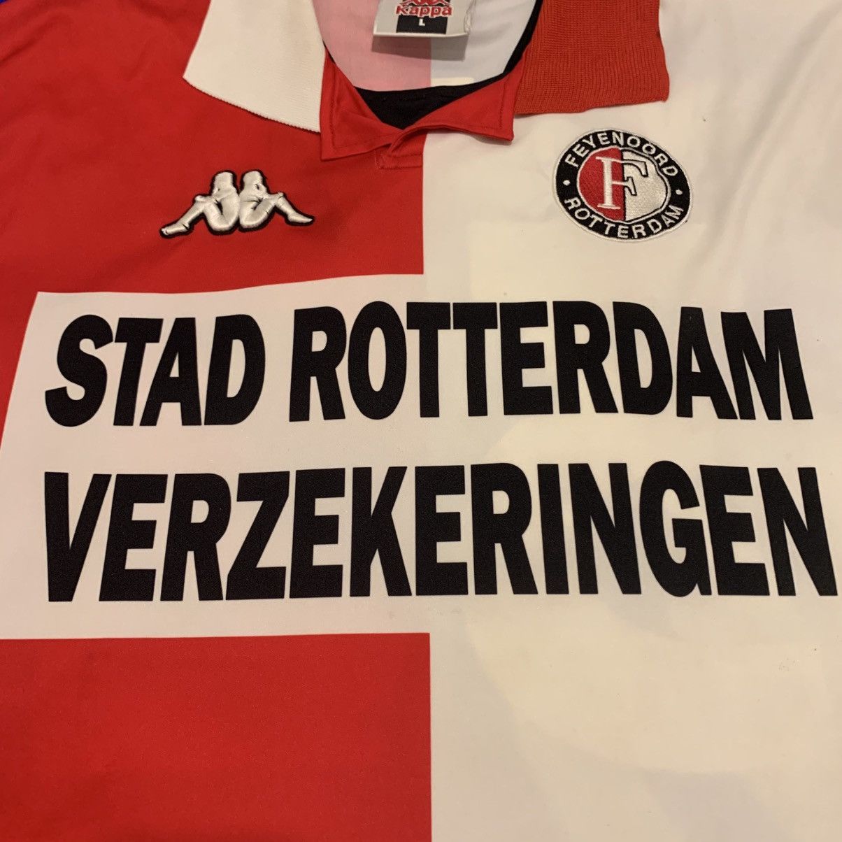 Kappa Feyernoord Home 2001 Size US L / EU 52-54 / 3 - 2 Thumbnail