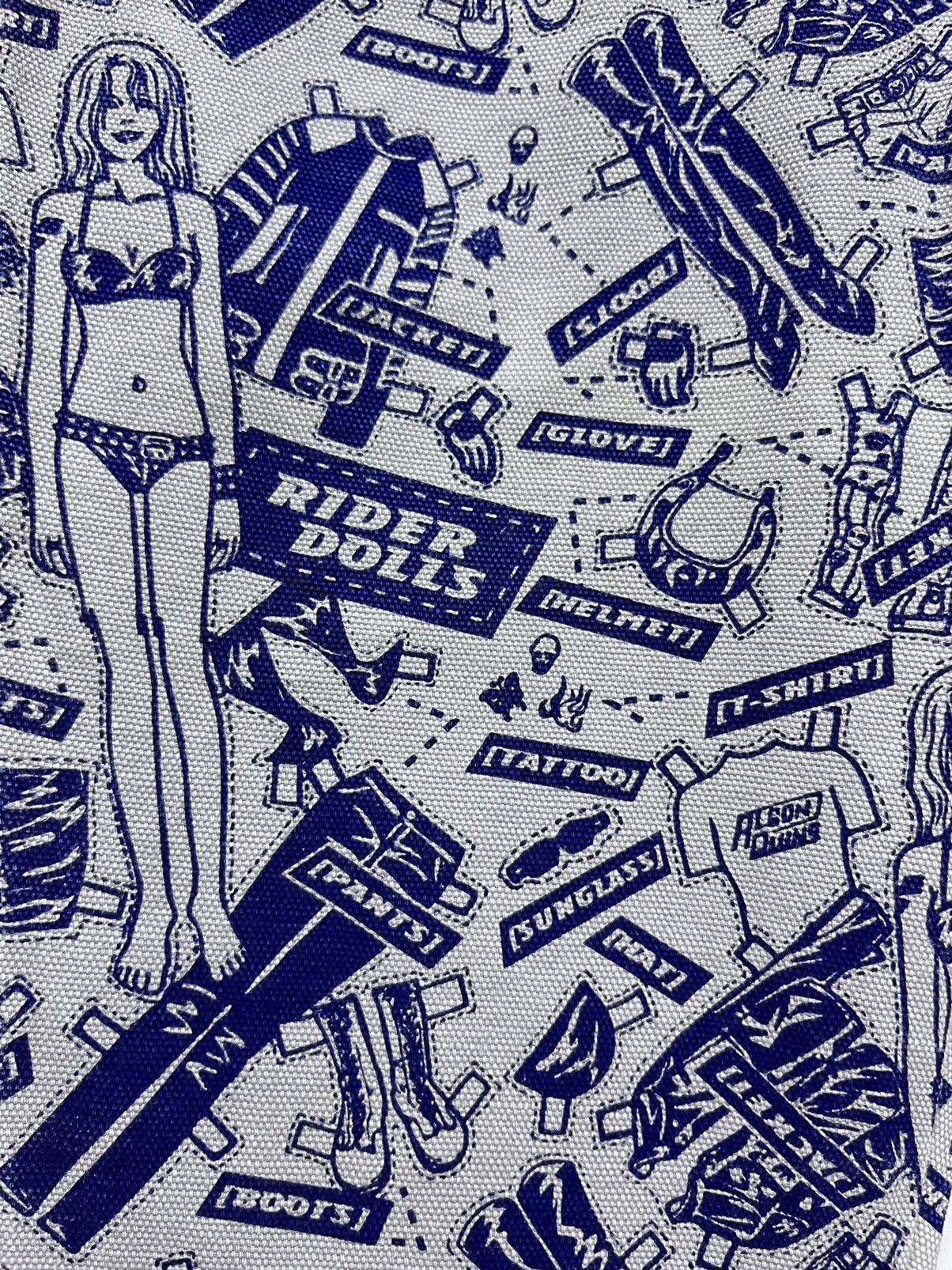 Hysteric Glamour 🔥90’s ALGONQUINS Full Print Rider Dolls Outfit Flare Size 27" / US 4 / IT 40 - 11 Thumbnail