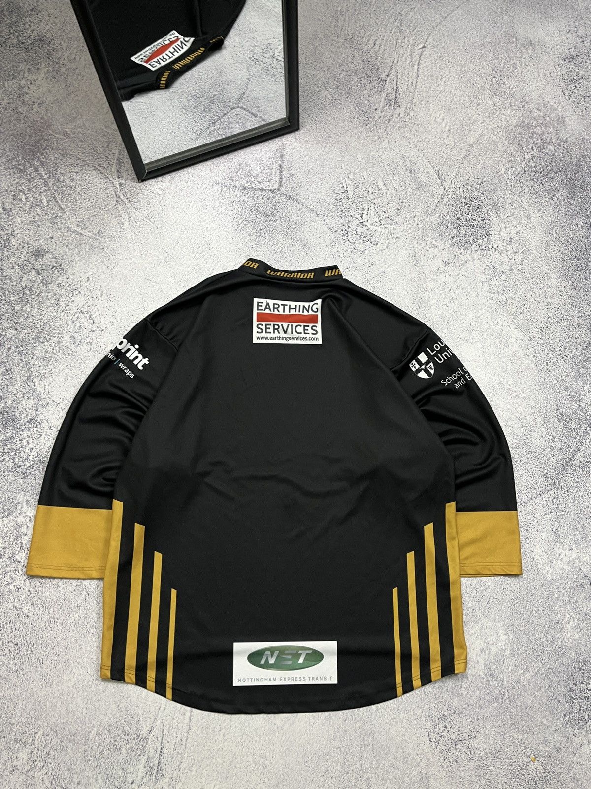 NHL × Warrior GMB Nottingham Panthers Warrior Ice Hockey Jersey Shirt Rare Size US XXL / EU 58 / 5 - 10 Thumbnail