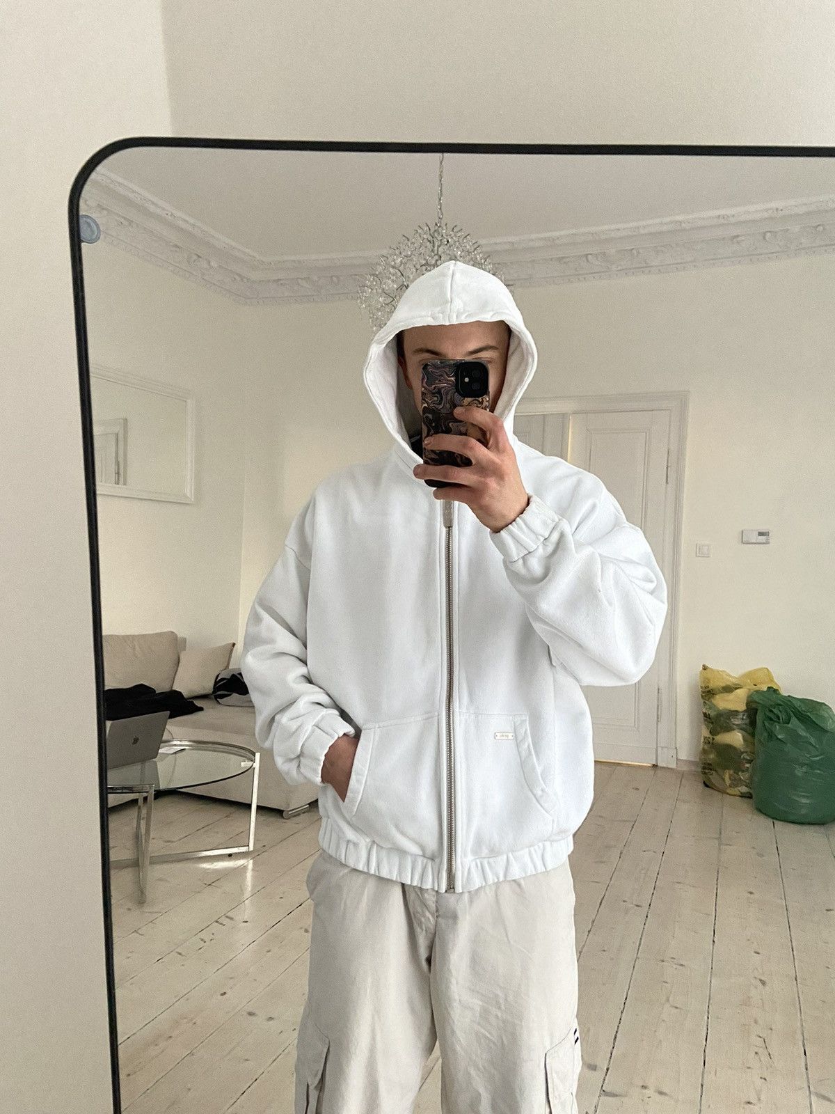 Vintage Zip Hoodie Peso y2k Sweatshirt