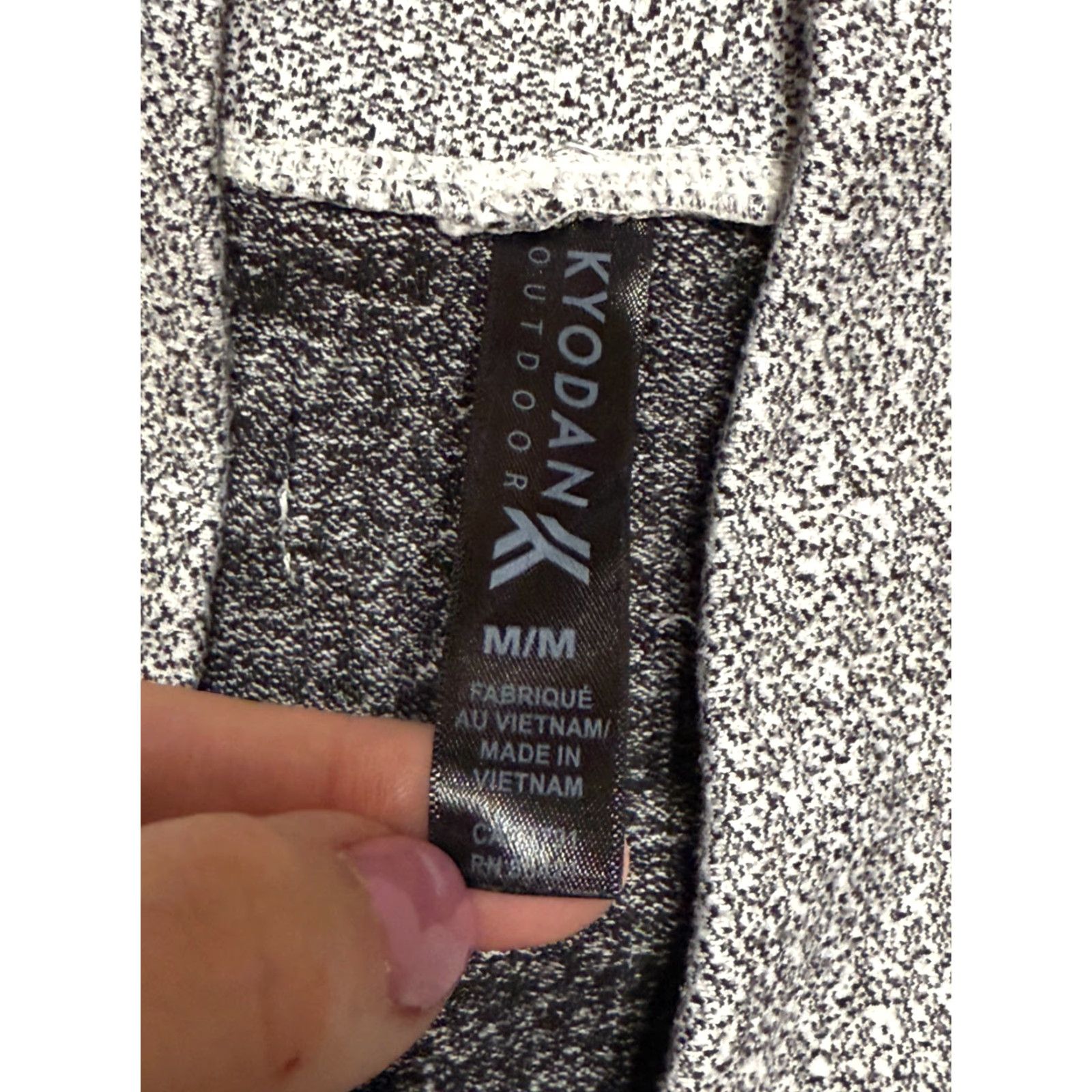 Kyodan Kyodan Pants Women's Size Medium Gray Pull On Leggings Size 28" / US 6 / IT 42 - 3 Thumbnail