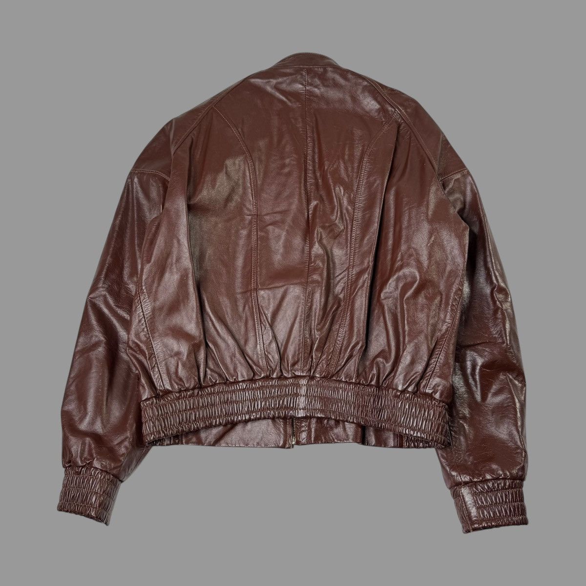 Vintage Vintage 1960s brown leather jacket Size US M / EU 48-50 / 2 - 4 Thumbnail