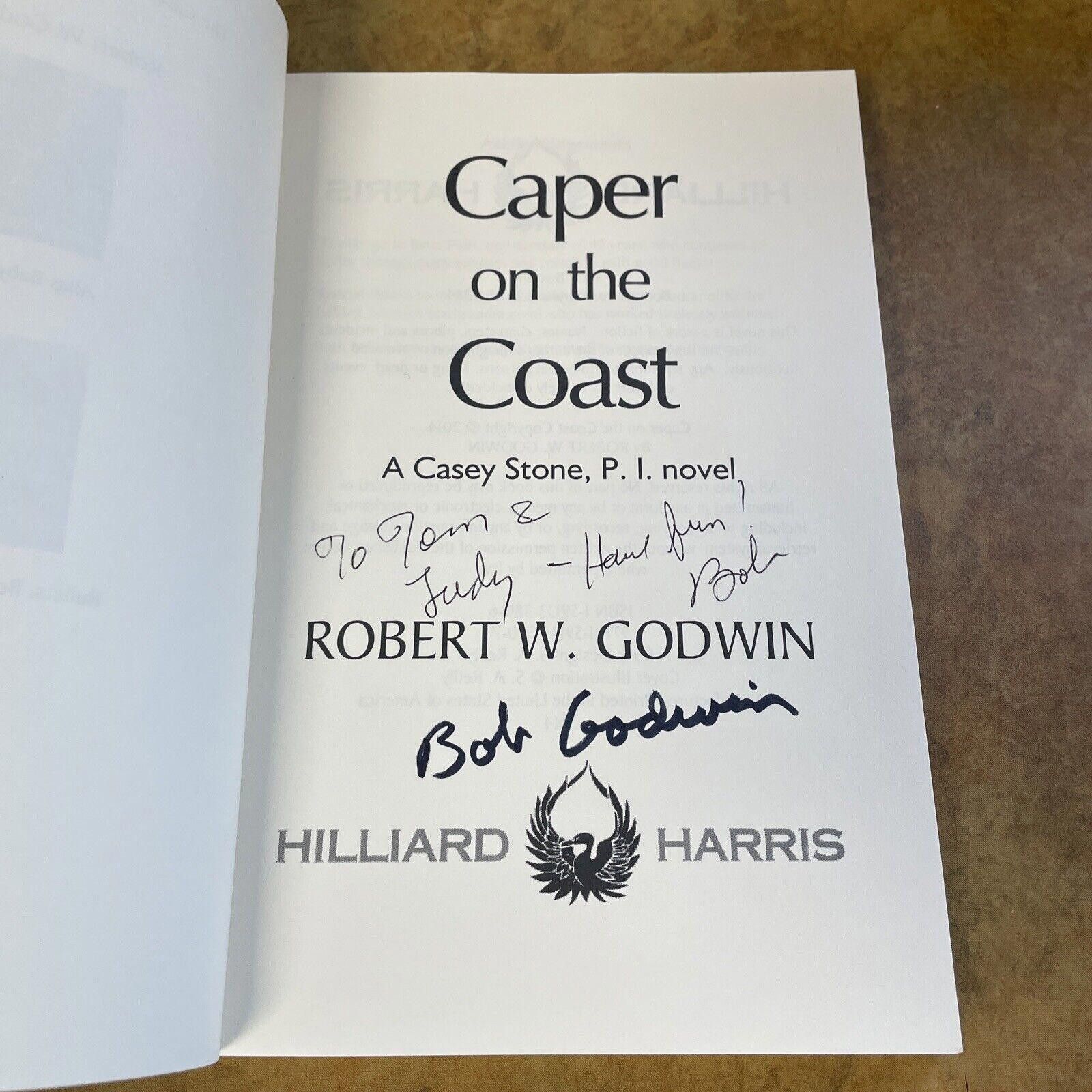 Designer Caper In The Coast - Robert W Godwin- SIGNED BOOK Size ONE SIZE - 2 Thumbnail