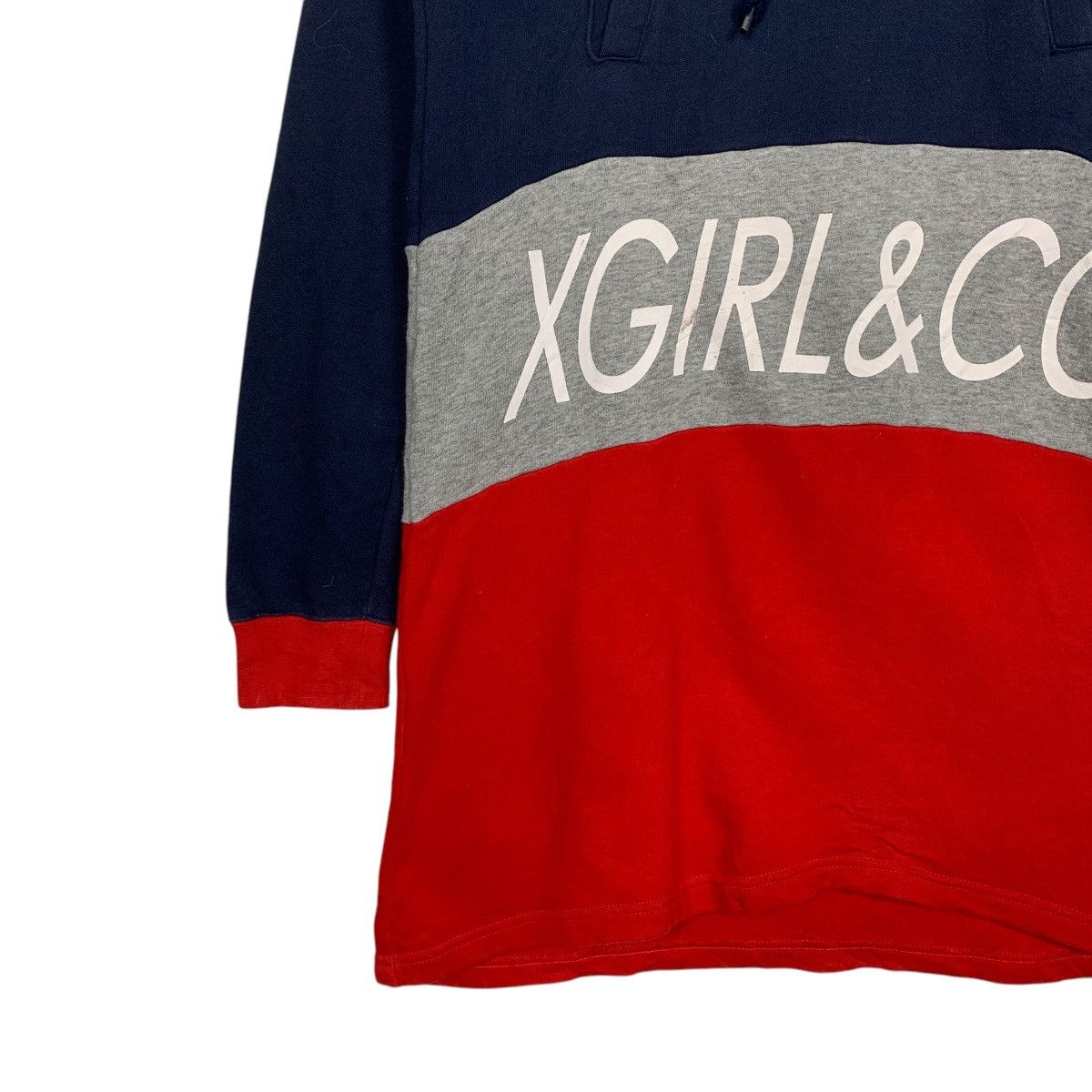 Japanese Brand Japanese Brand X-girl Long Hoodie Size S / US 4 / IT 40 - 3 Thumbnail