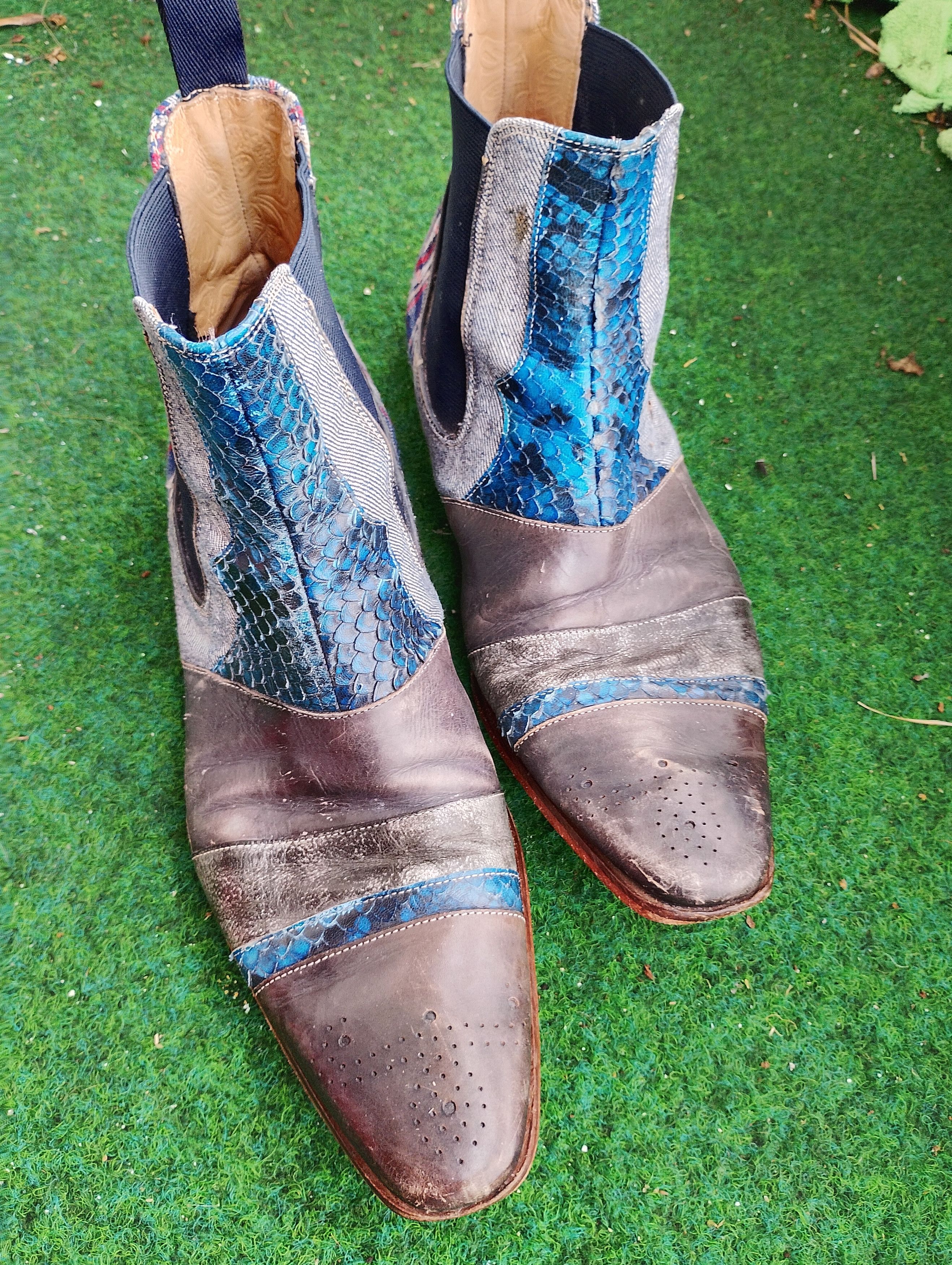 Melvin & Hamilton Melvin & Hamilton Elvis 12 Chelsea Ankle Boots Size US 10.5 / EU 43-44 - 4 Thumbnail