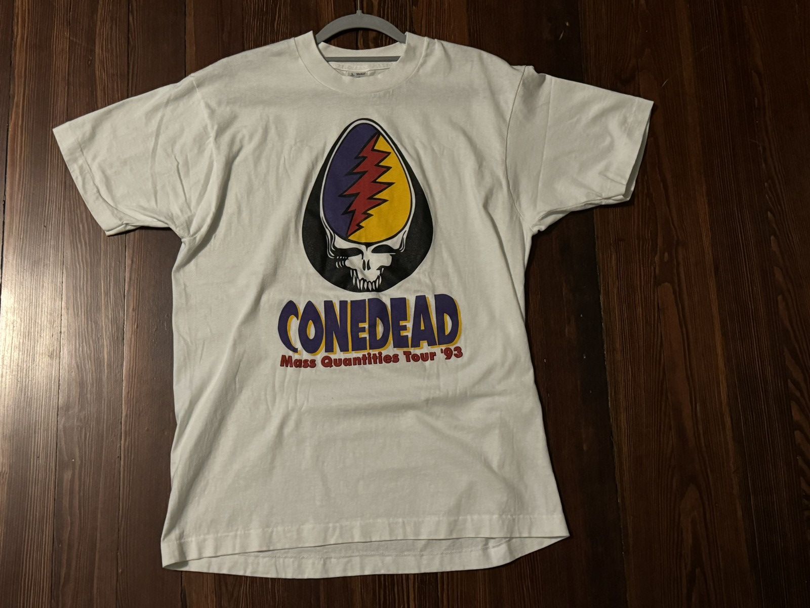 Vintage Vintage Grateful Dead 1993 Mass Quantities Tour Conehead Size US L / EU 52-54 / 3 - 1 Thumbnail