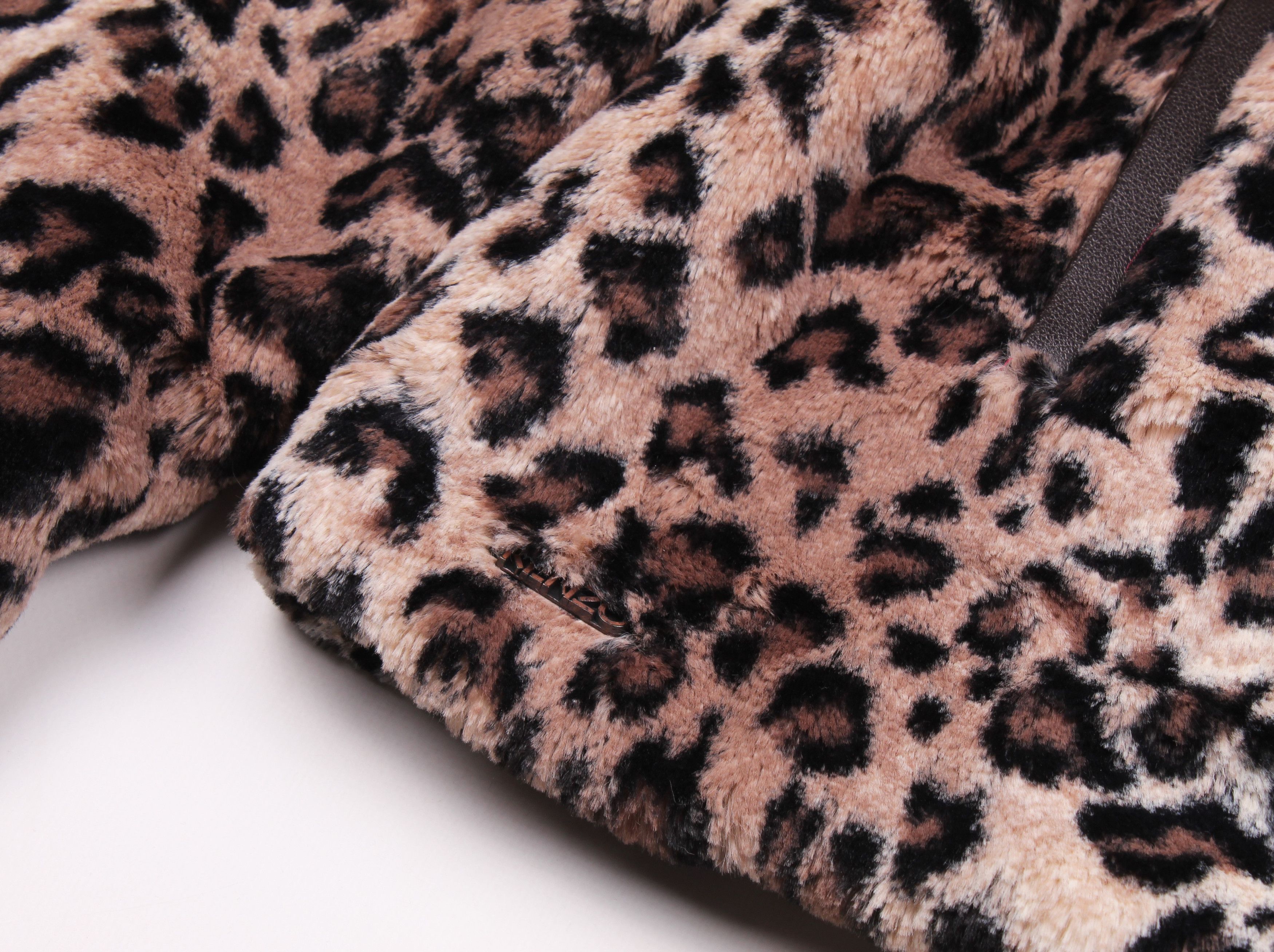 Kenzo Kenzo Kids Leopard Faux Fur Coat Jacket 12A Size XXS / US 00 / IT 34 - 3 Thumbnail