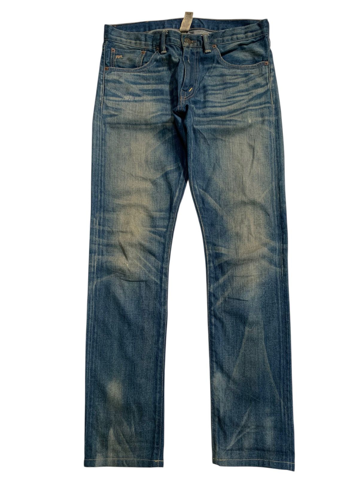 Kapital VINTAGE RRL DOUBLE RALPH LAUREN SELVEDGE RUSTY DISTRESSED Size US 31 - 2 Thumbnail