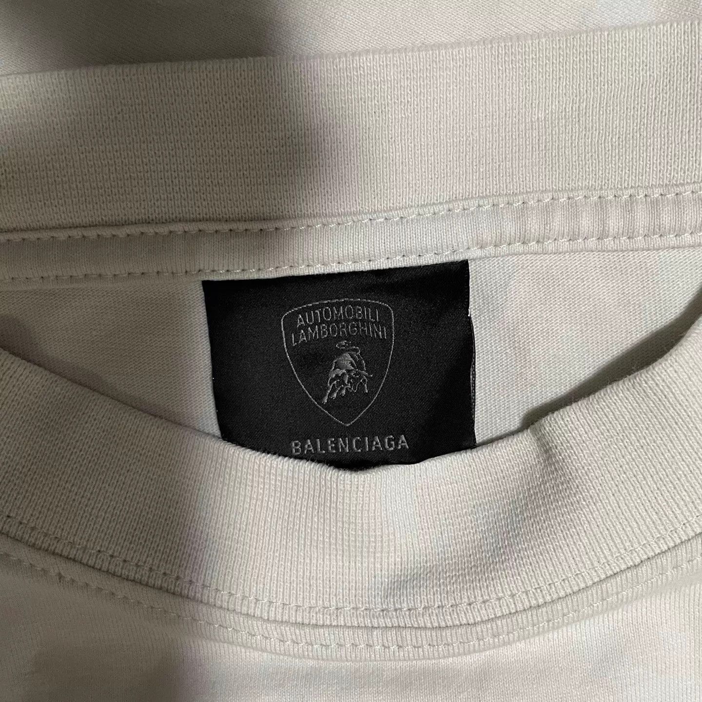 Balenciaga Balenciaga x Lamborghini Car Print Oversized SS Tee Size US M / EU 48-50 / 2 - 3 Thumbnail