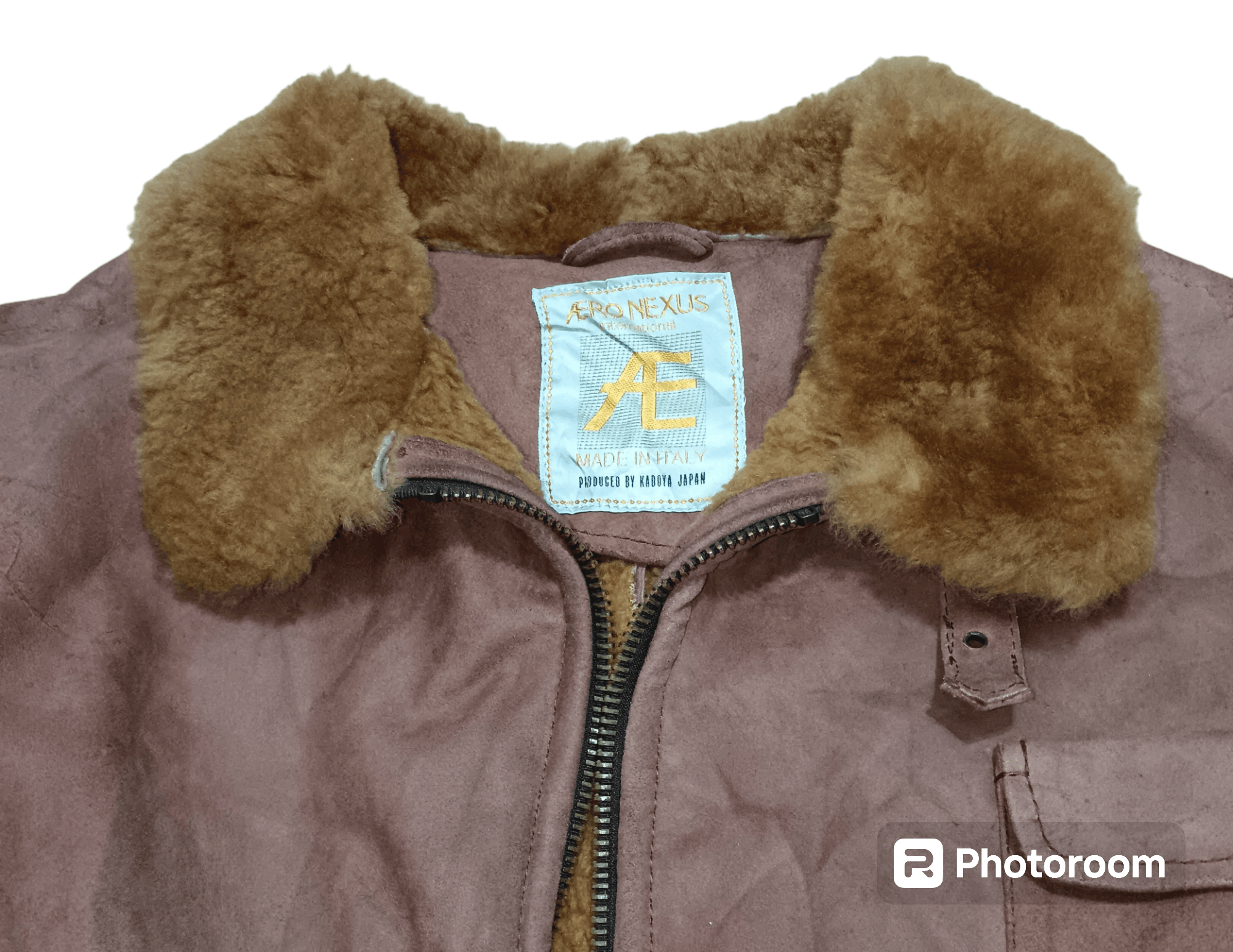 Kadoya KADOYA AERO NEXUS INTERNATIONAL SHEARLING LEATHER JACKET Size US M / EU 48-50 / 2 - 3 Thumbnail