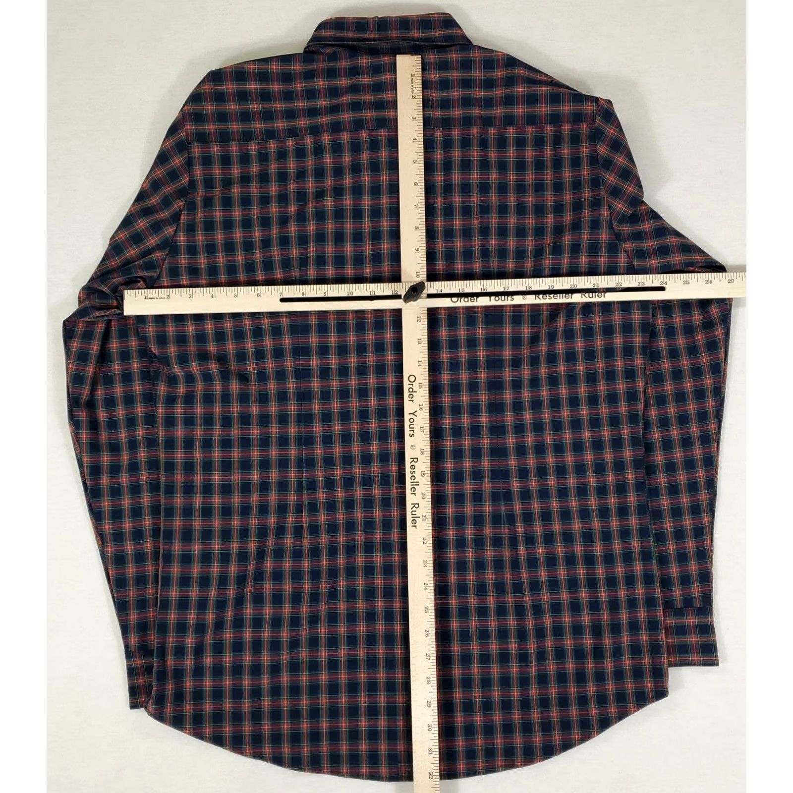 Mizzen+Main Mizzen+Main Shirt Button-Down Leeward Trim Fit Blue Plaid Made USA Mens XL NWT Size US XL / EU 56 / 4 - 5 Thumbnail
