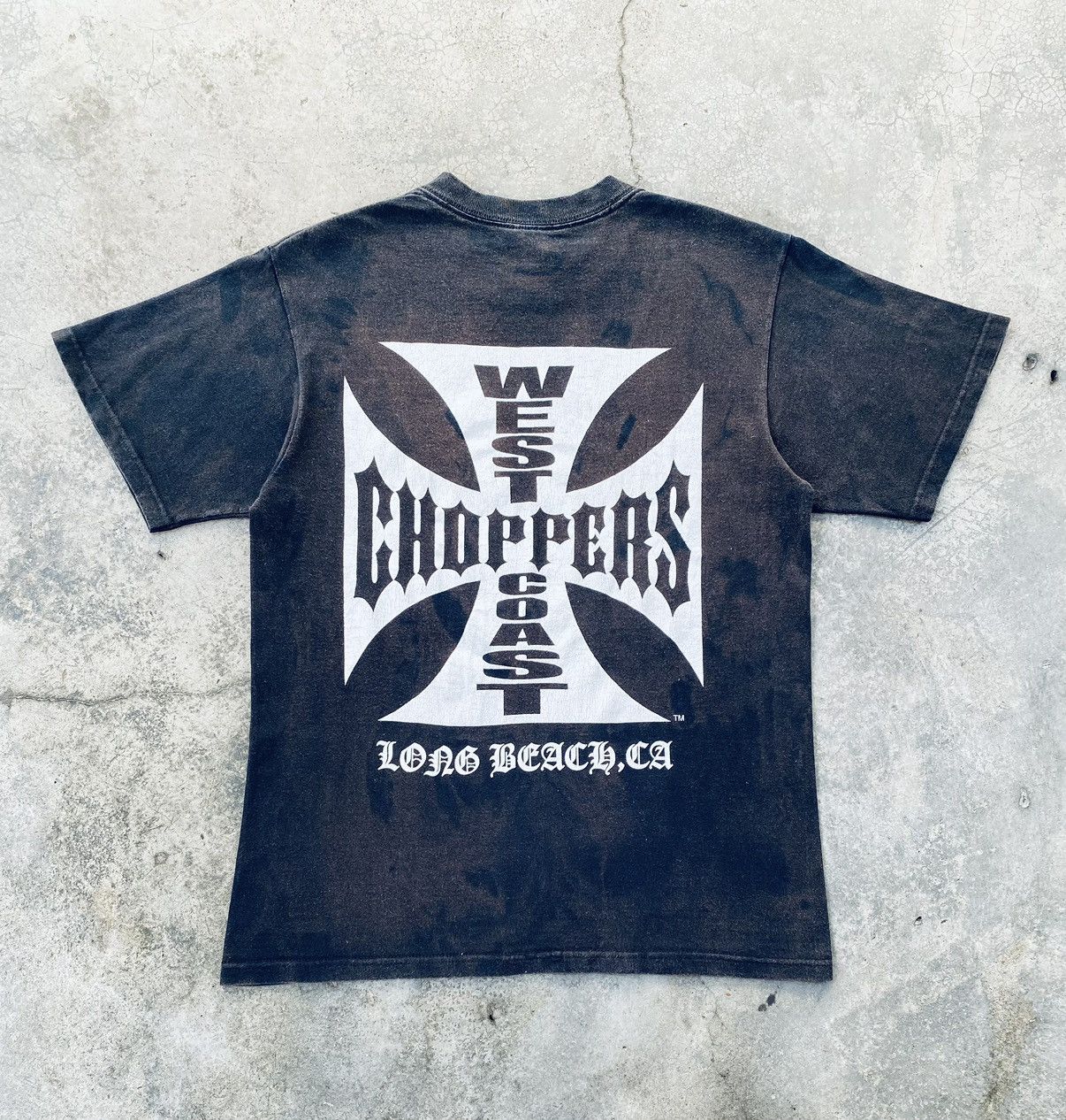 West Coast Choppers Vintage West Coast Choppers Sun Faded Tees Size US M / EU 48-50 / 2 - 2 Thumbnail