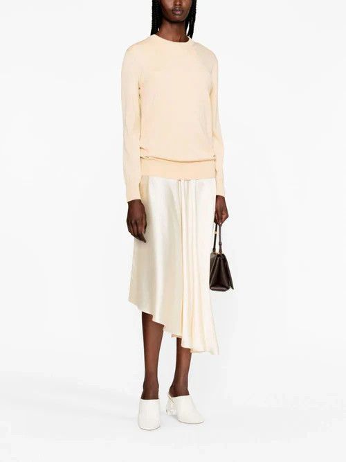 Jil Sander o1y1025 Sweater in Apricot Size M / US 6-8 / IT 42-44 - 2 Thumbnail