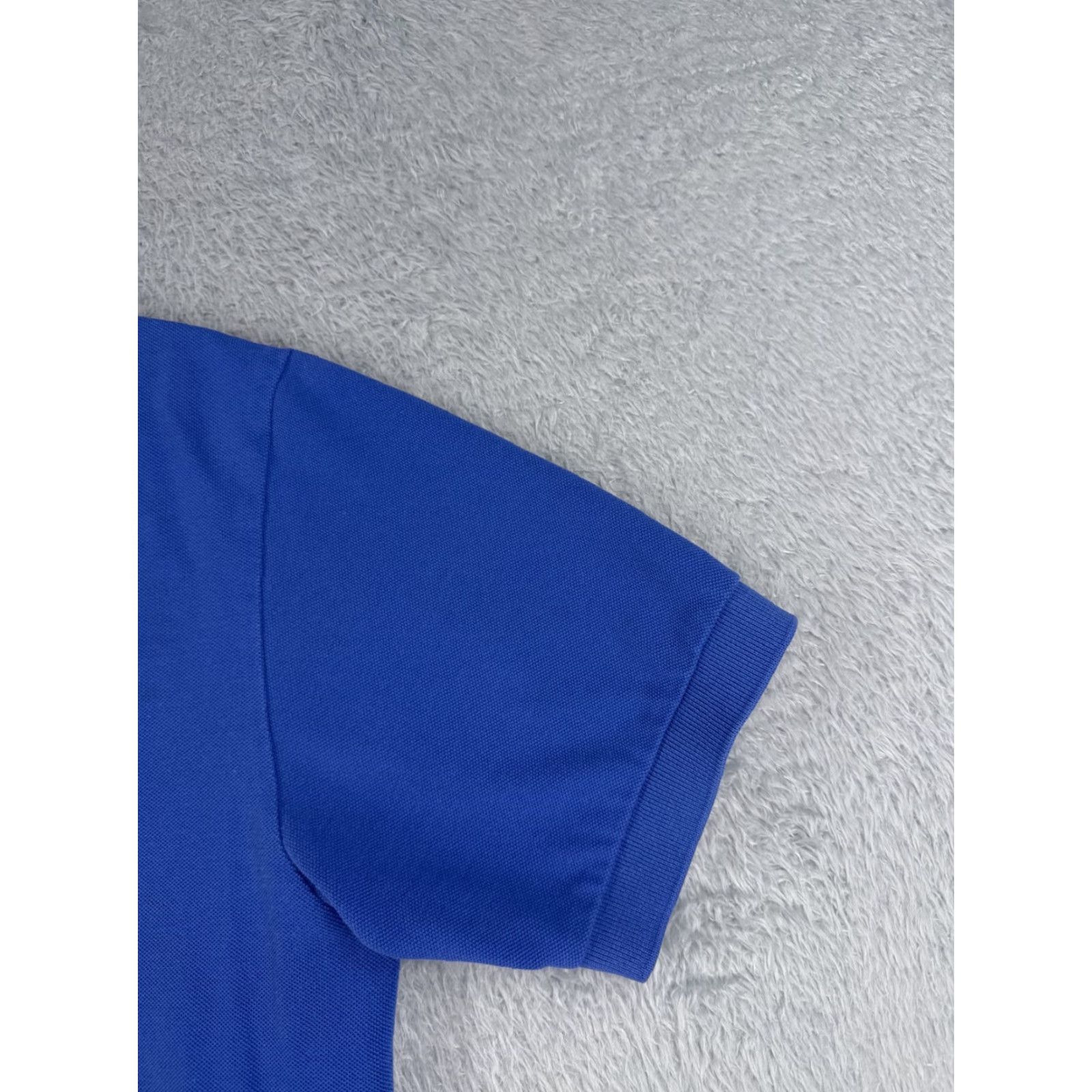 Ralph Lauren VINTAGE Ralph Lauren Polo Shirt Men L Blue 100% Cotton Short Sleeve Slim Fit Logo Embroidered Casual Mens Size US L / EU 52-54 / 3 - 2 Thumbnail