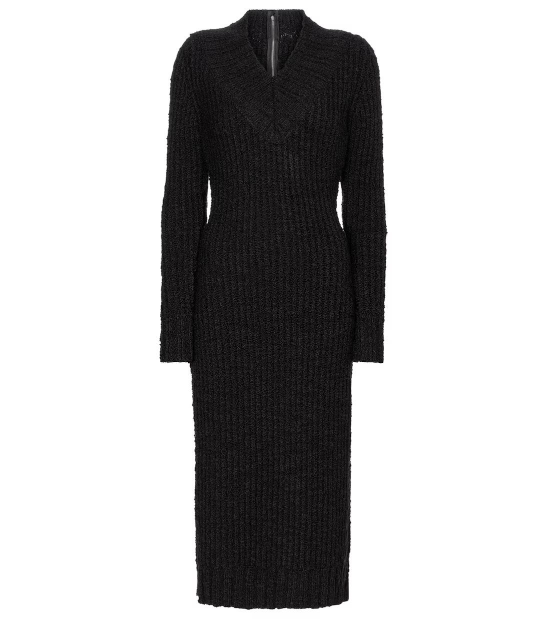 Dolce & Gabbana o1y0825 Midi Dress in Black Size L / US 10 / IT 46 - 1 Thumbnail