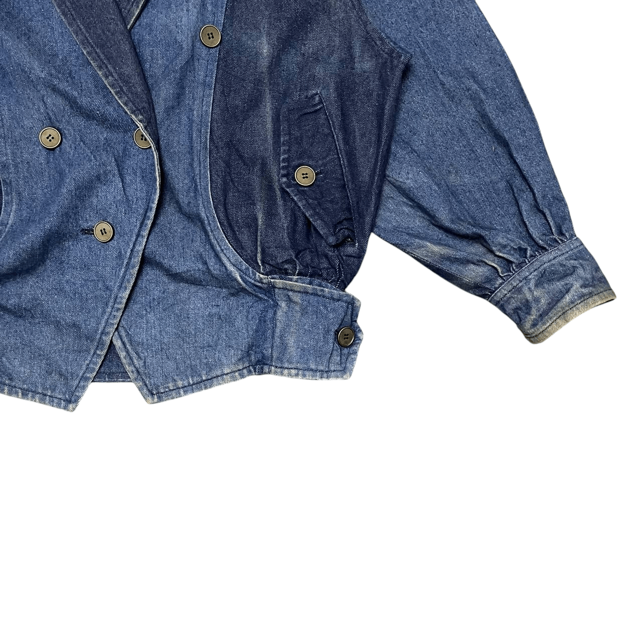 Issey Miyake Vintage Issey Miyake Inspired Denim Jacket Size US M / EU 48-50 / 2 - 4 Thumbnail
