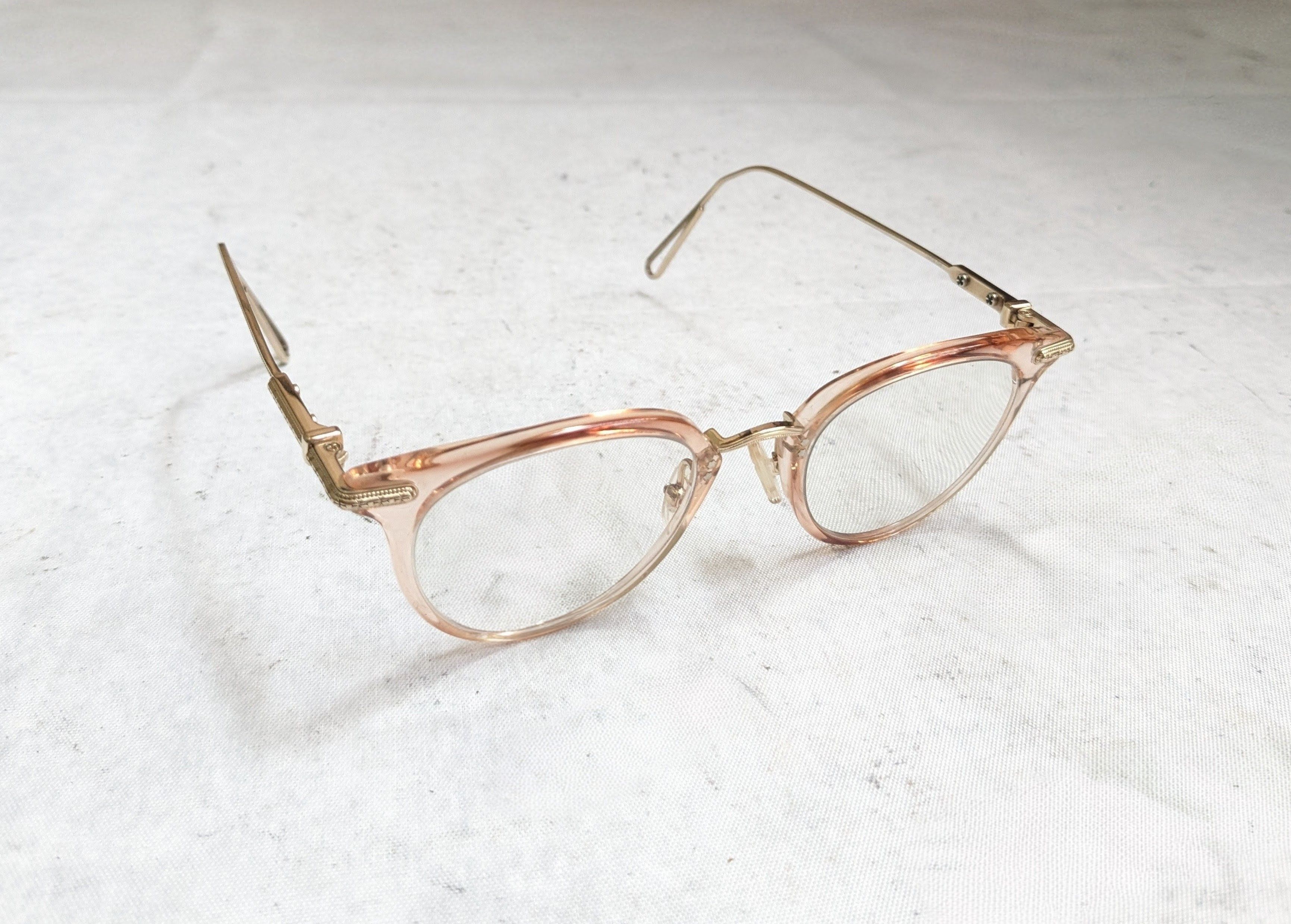 Chrome Hearts Chrome Hearts Jack On Glasses Round Pink Gold Cross Size ONE SIZE - 3 Thumbnail
