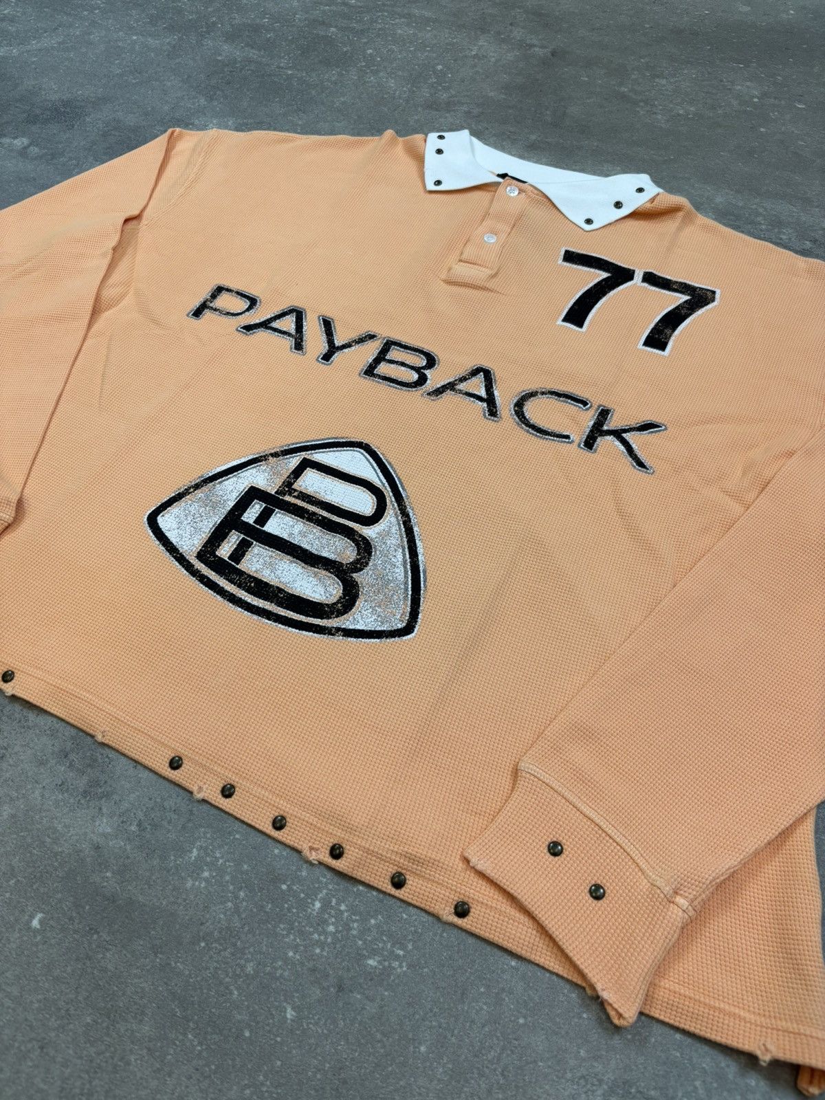 TRIPLE SEVENS Triple Sevens KNIR Payback Polo, Orange Size US L / EU 52-54 / 3 - 3 Thumbnail