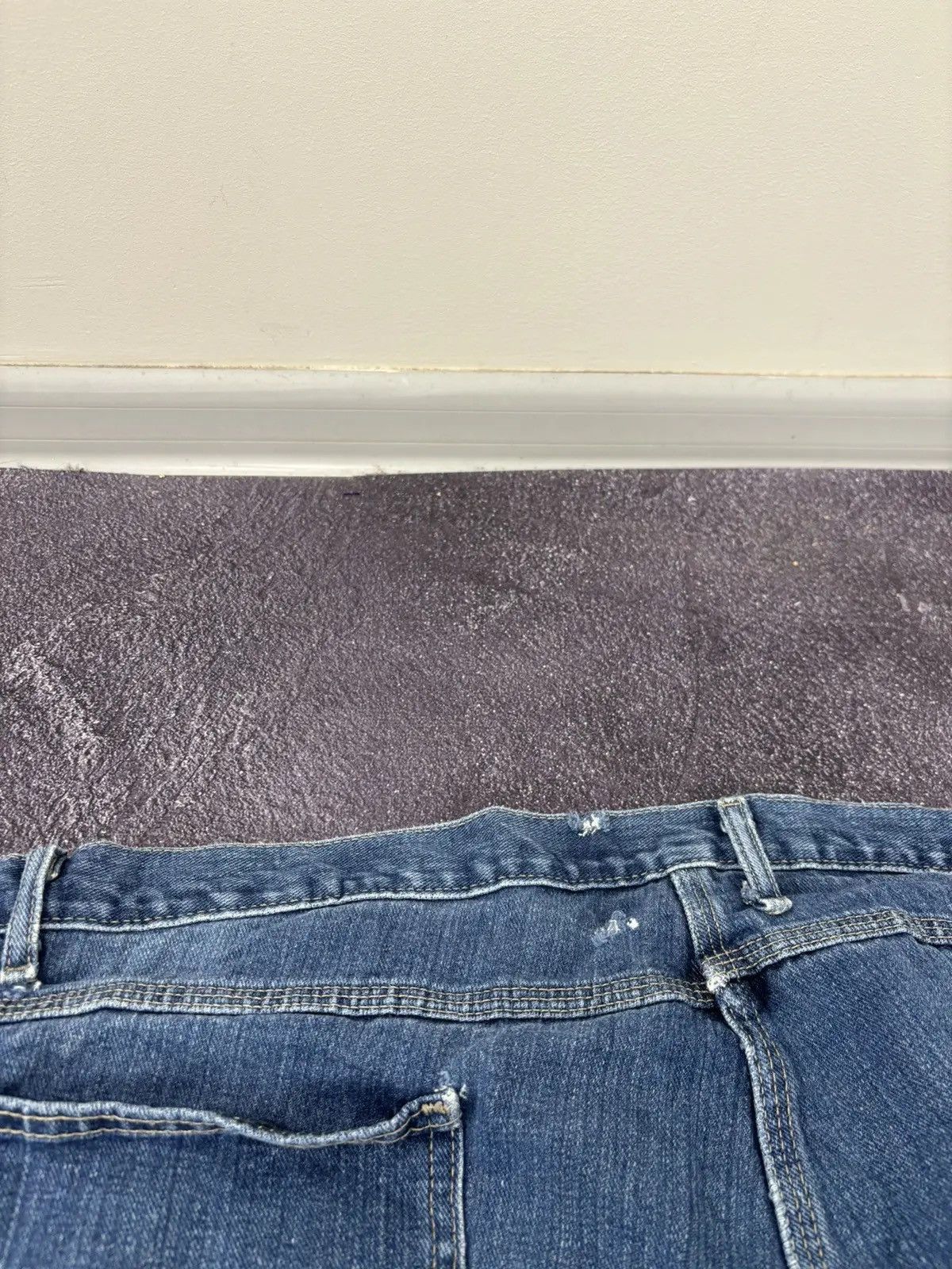Dickies × Vintage Vintage Dickies Y2K American Faded Denim Hype Baggy Jeans Size US 42 / EU 58 - 7 Thumbnail