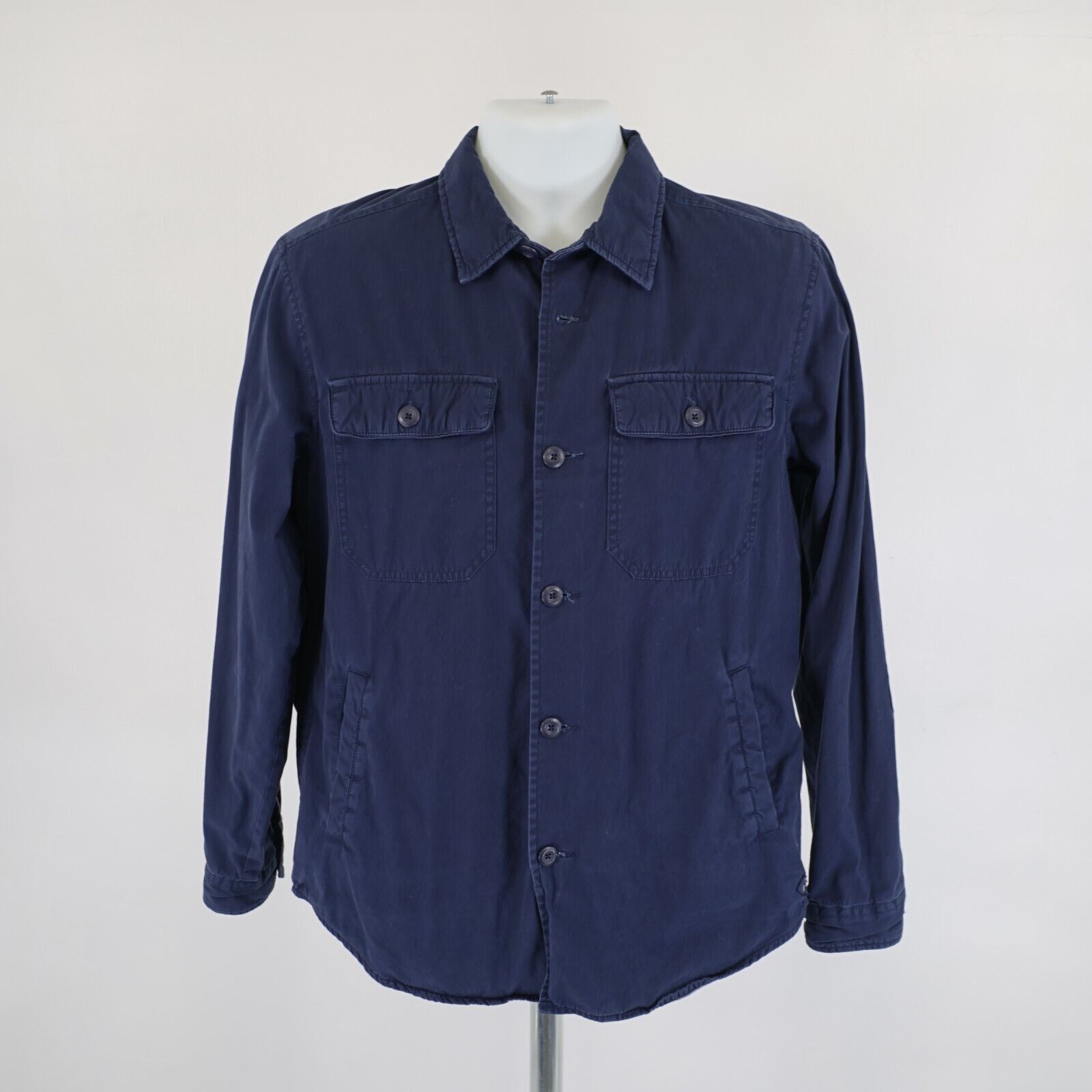 Sperry Sperry Blue Button Front Collared Large Insulated Shirt Jack Size US L / EU 52-54 / 3 - 5 Thumbnail
