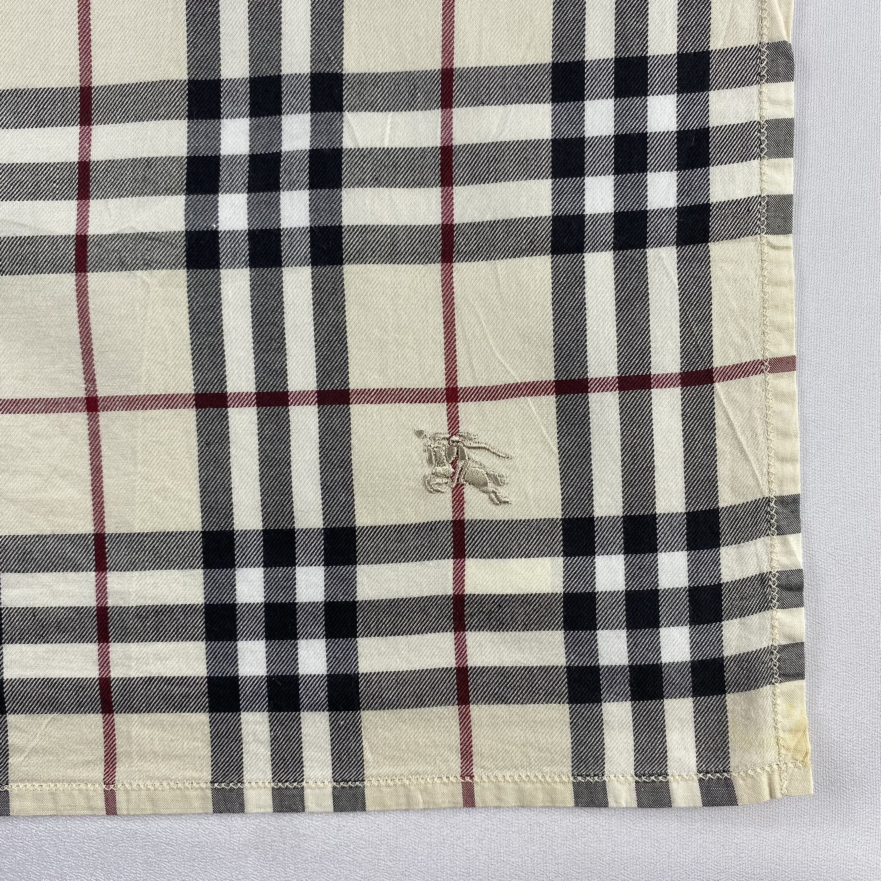 Burberry × Vintage Burberry Handkerchief / Neckerchief / Bandana-P908 Size ONE SIZE - 3 Thumbnail
