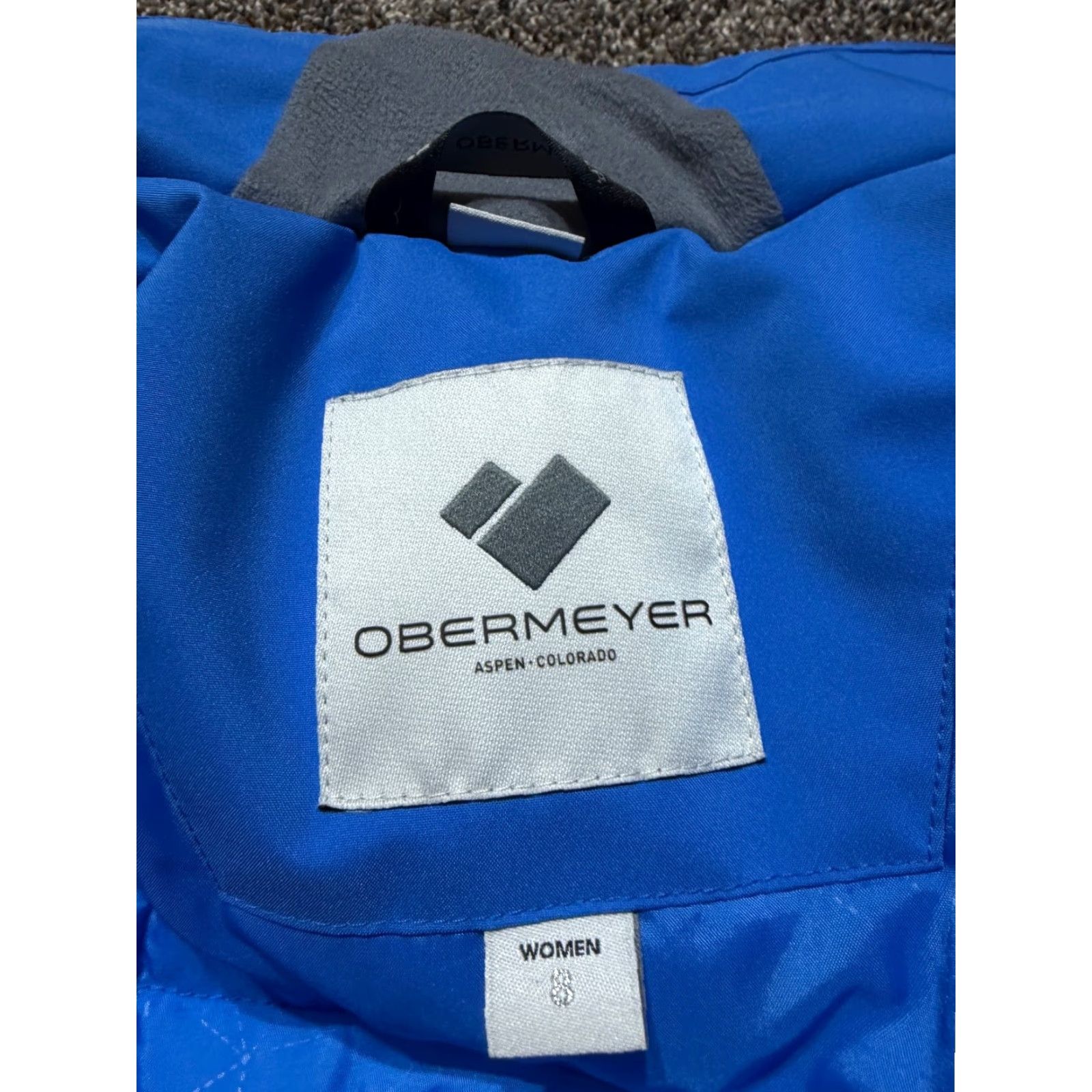 Obermeyer Obermeyer Ski Jacket Womens Size 8 Blue Insulated Regular Size M / US 6-8 / IT 42-44 - 3 Thumbnail