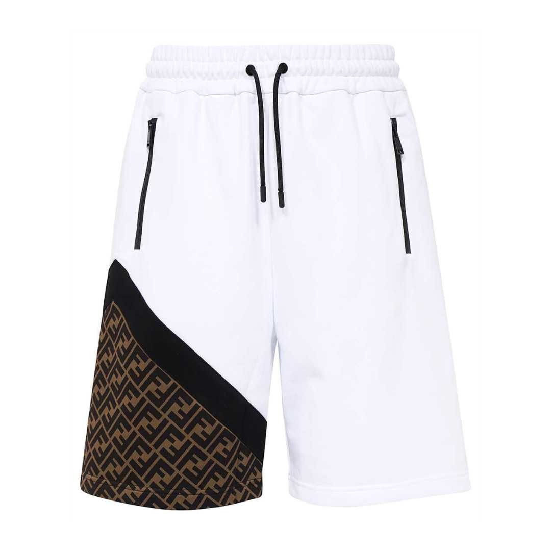 Fendi o1w1db10325 FAB656 Short in White Size US 32 / EU 48 - 1 Thumbnail