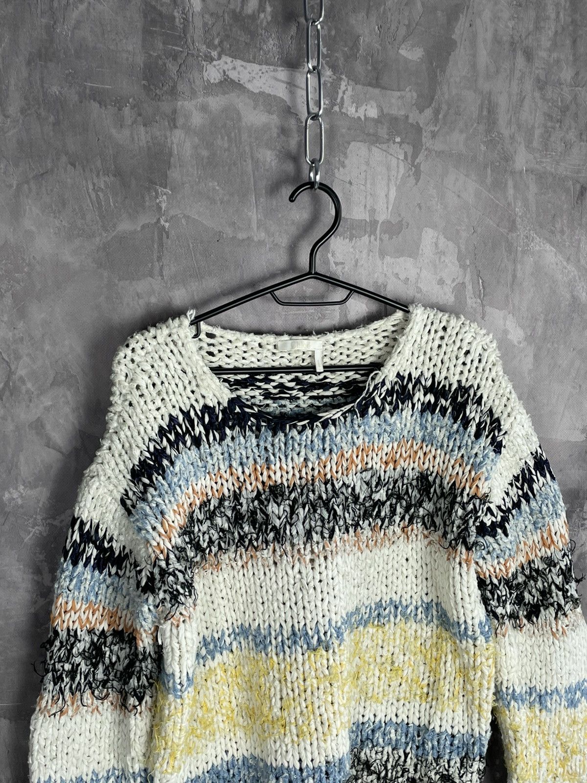 Chloe × See by Chloe Glamour Chloe Mohair Wool Oversized Sweater Size S / US 4 / IT 40 - 7 Thumbnail