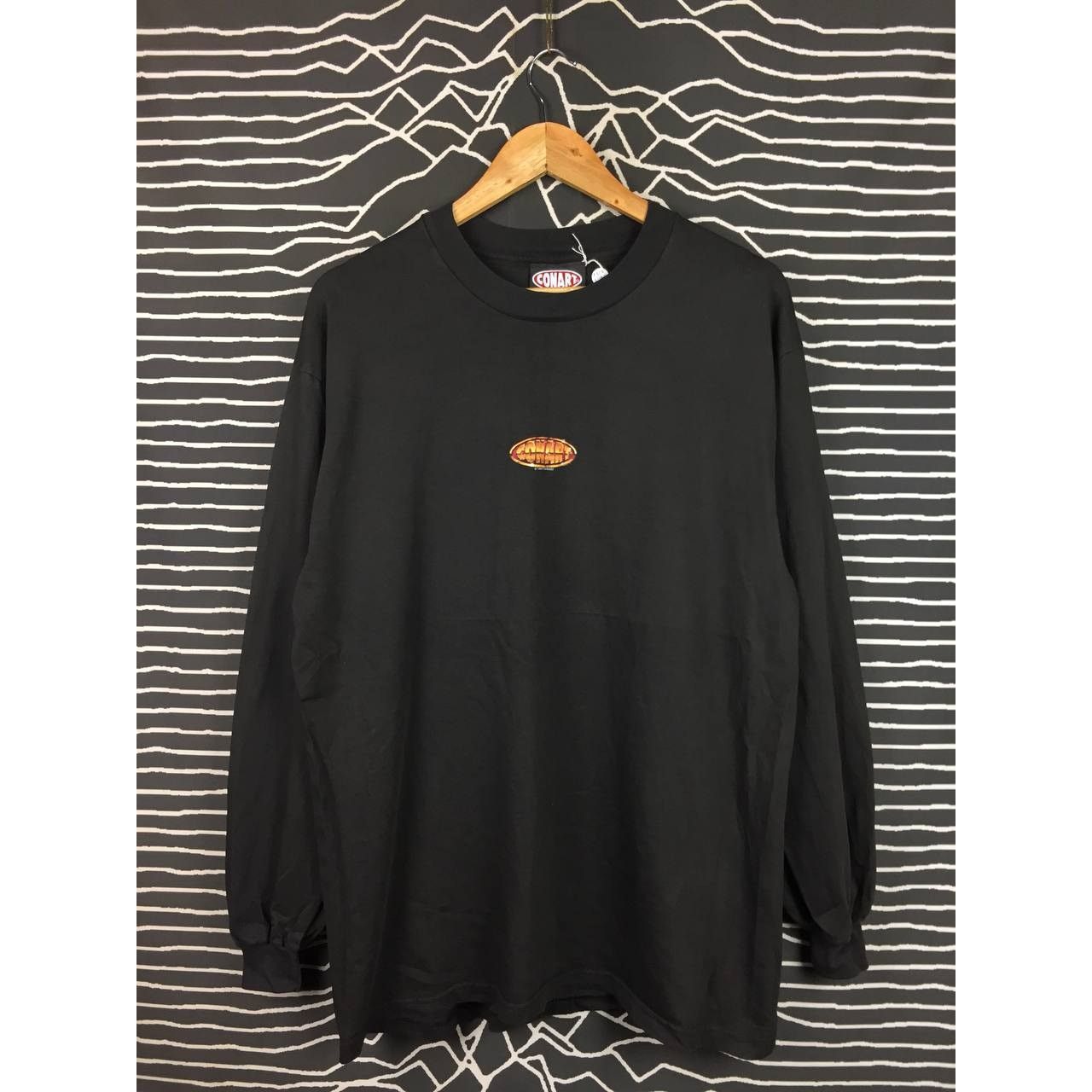 Vintage Vtg 90s CONART OG Logo Hip Hop Streetwear Long Sleeve Tee Size US L / EU 52-54 / 3 - 1 Thumbnail