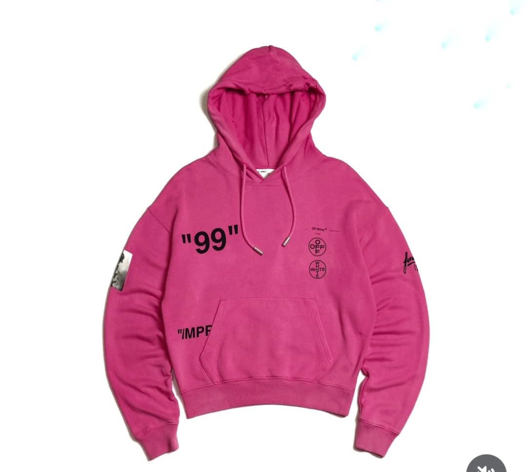 Off-White Off white impressionism boat hoodie Size US M / EU 48-50 / 2 - 2 Thumbnail