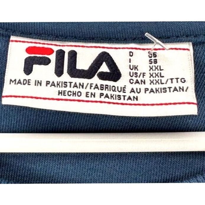 Fila FILA Sweater Men 2XL Reza Blue Camouflage Graphic Print Crew Neck Sweatshirt NEW Size US XXL / EU 58 / 5 - 4 Thumbnail