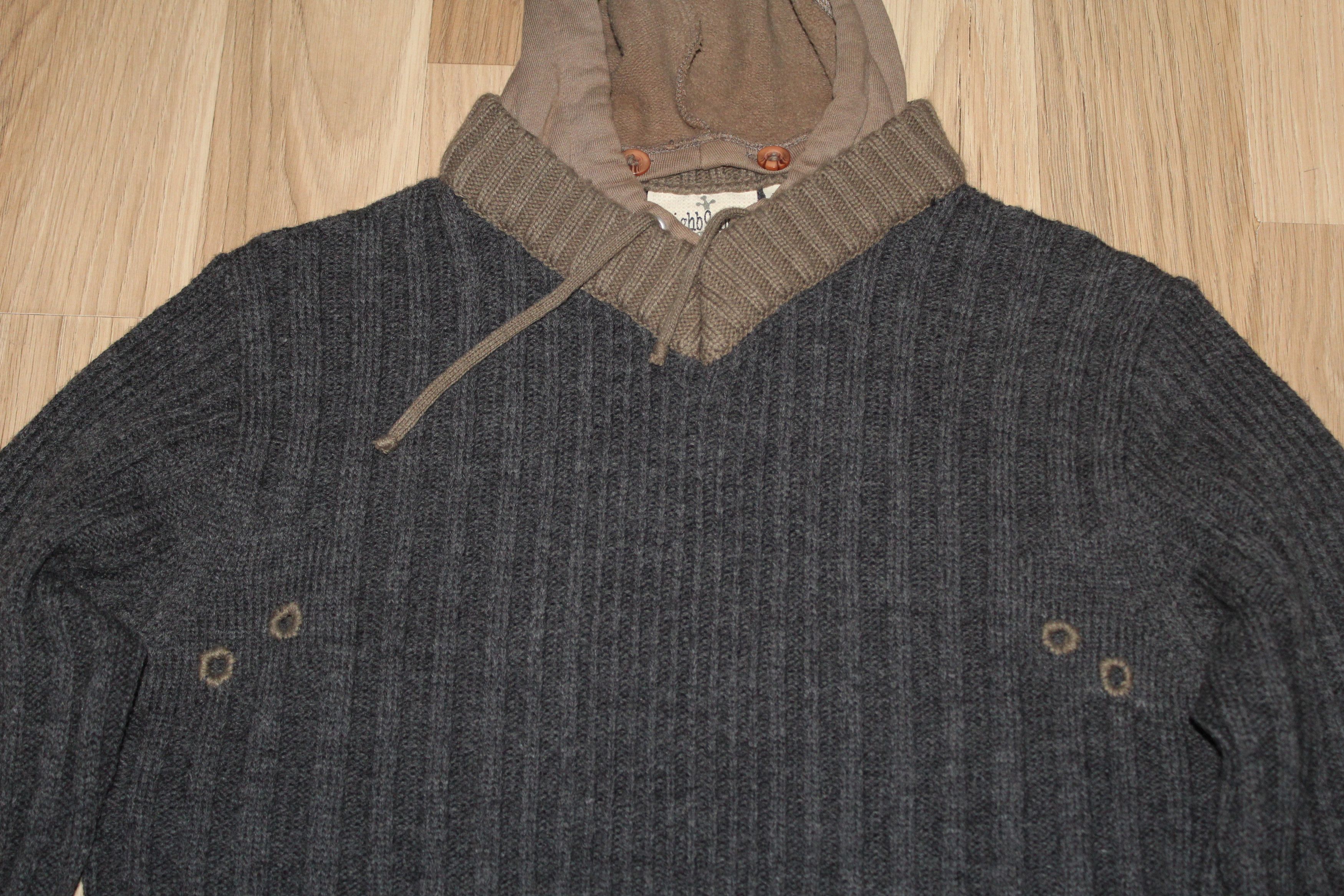 Japanese Brand × Neighborhood 2000s Vintage Neighborhood NYC Wool Knit Sweater Sz M Y2K Size US M / EU 48-50 / 2 - 2 Thumbnail